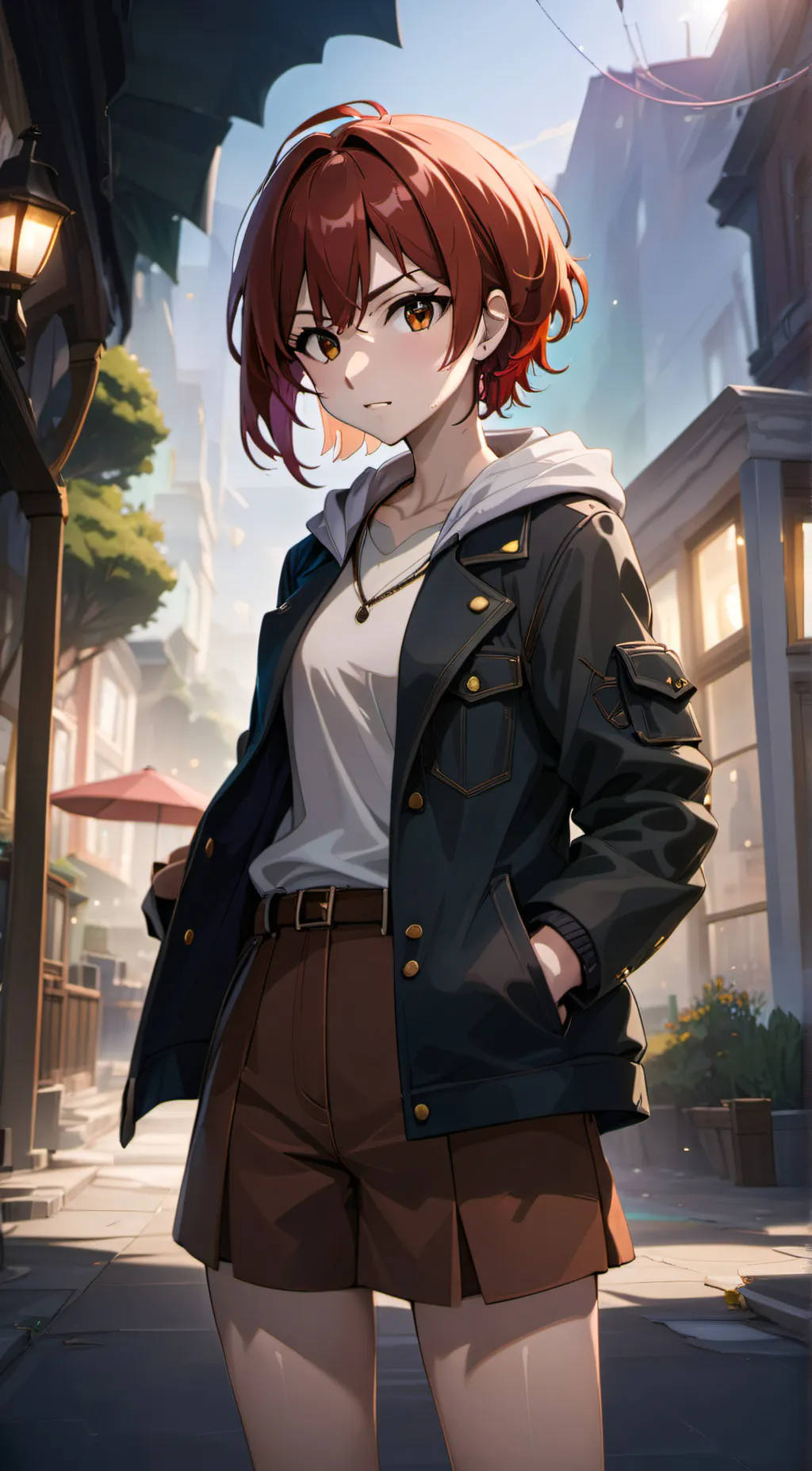 ai character: Aria background