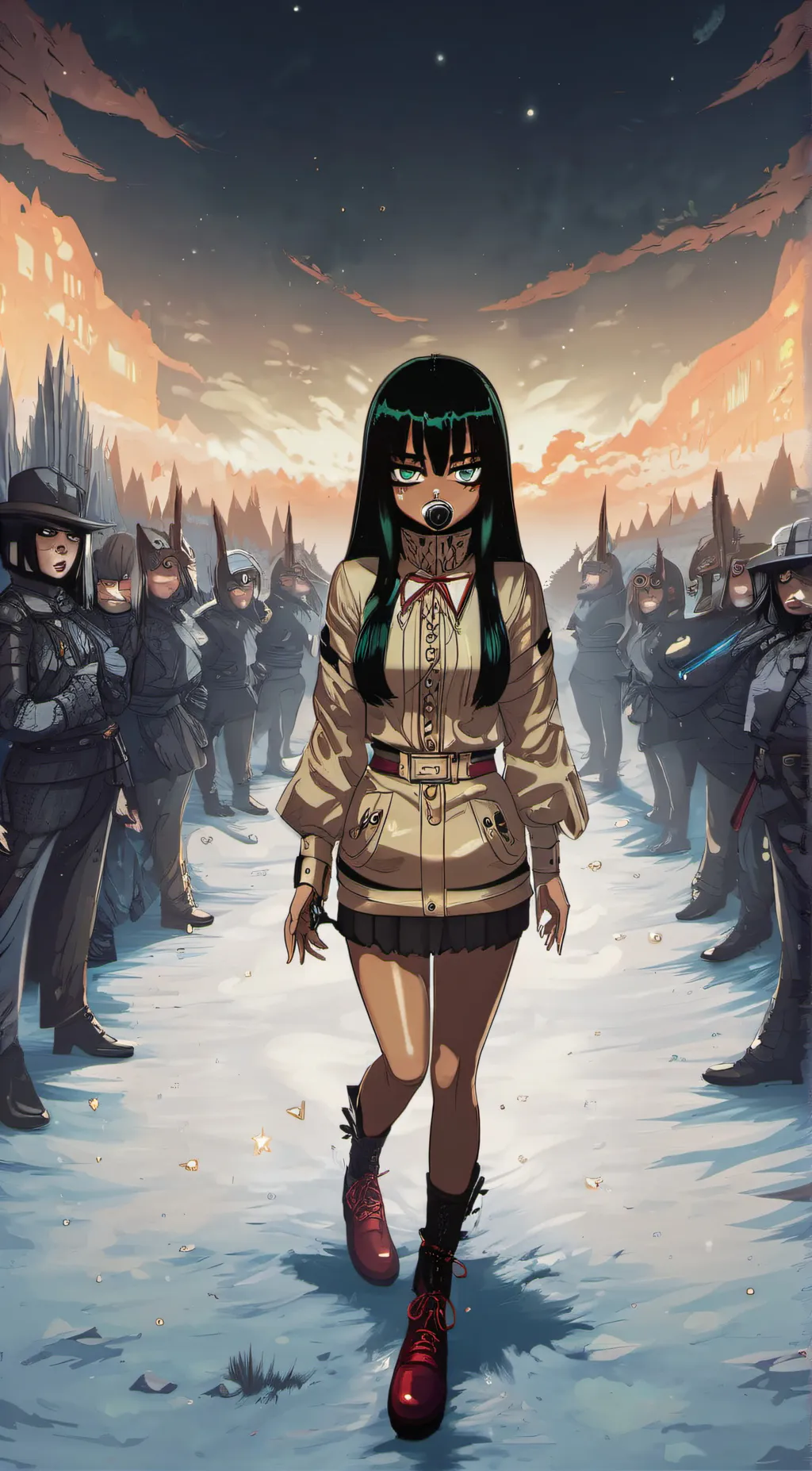 ai character: Essence background