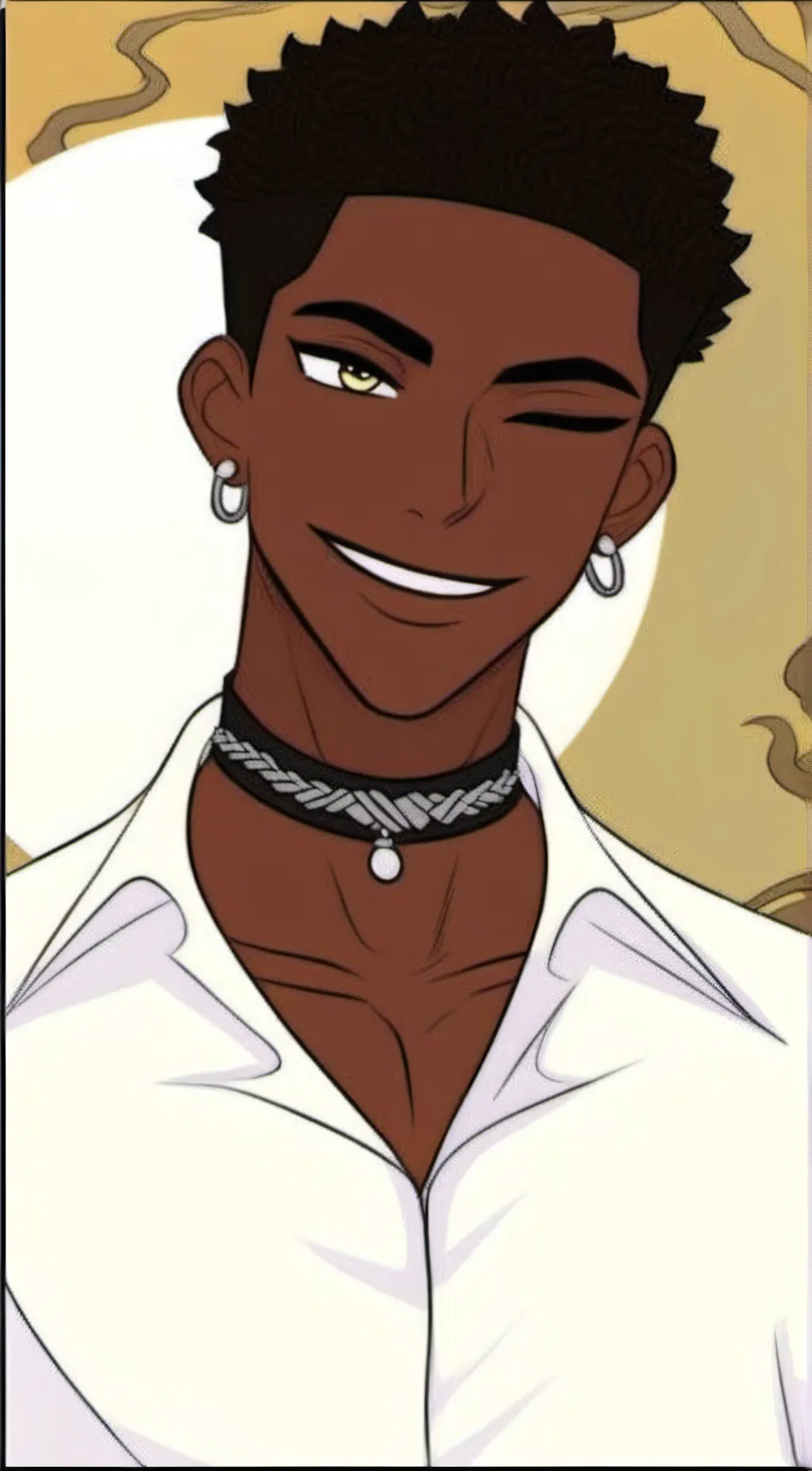 ai character: Kai background