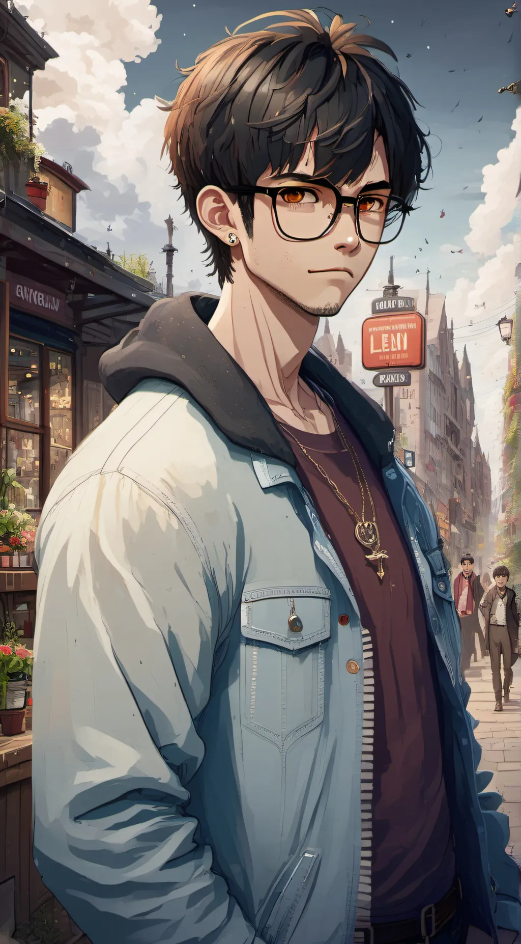 ai character: Mike background