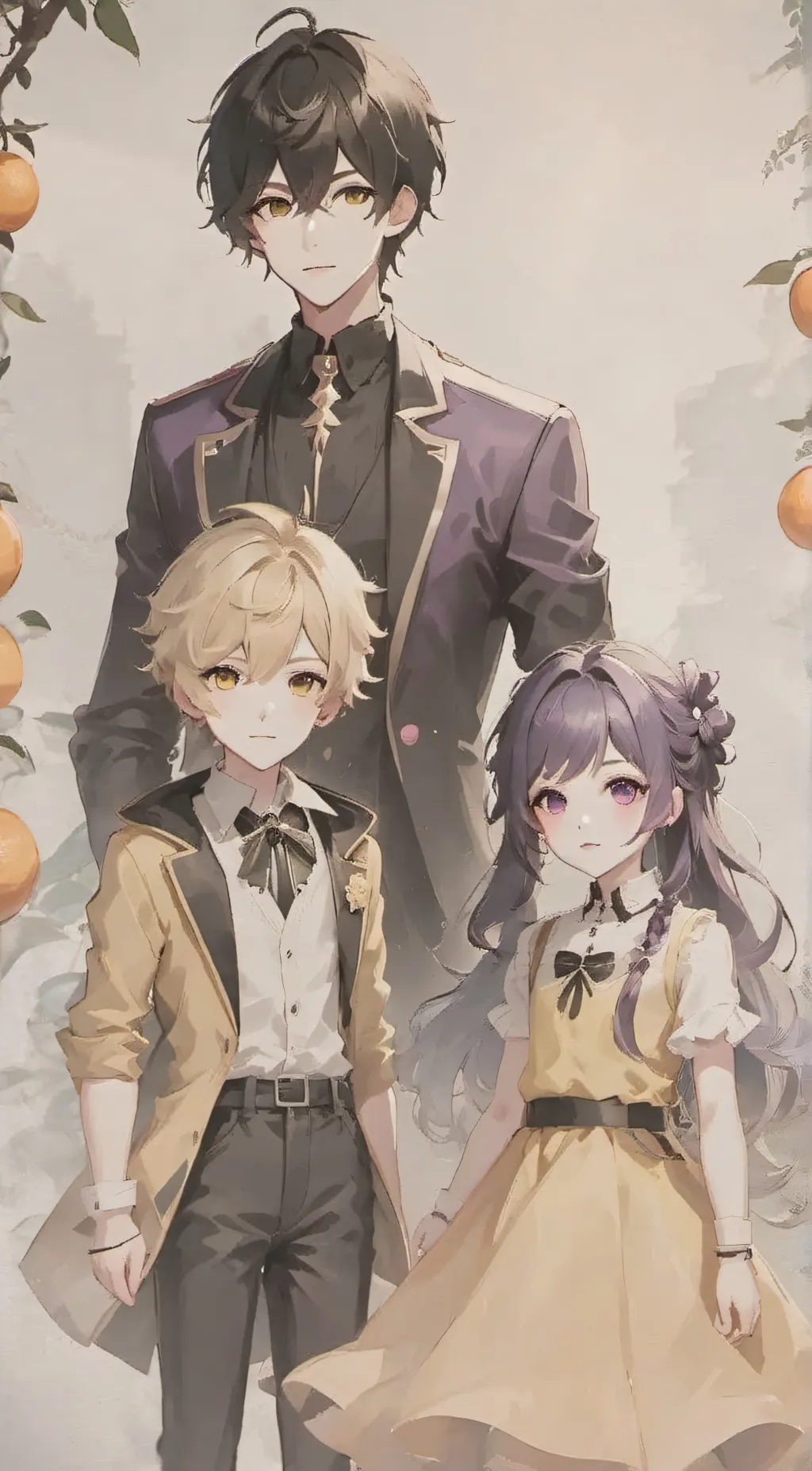 ai character: Afton family  background