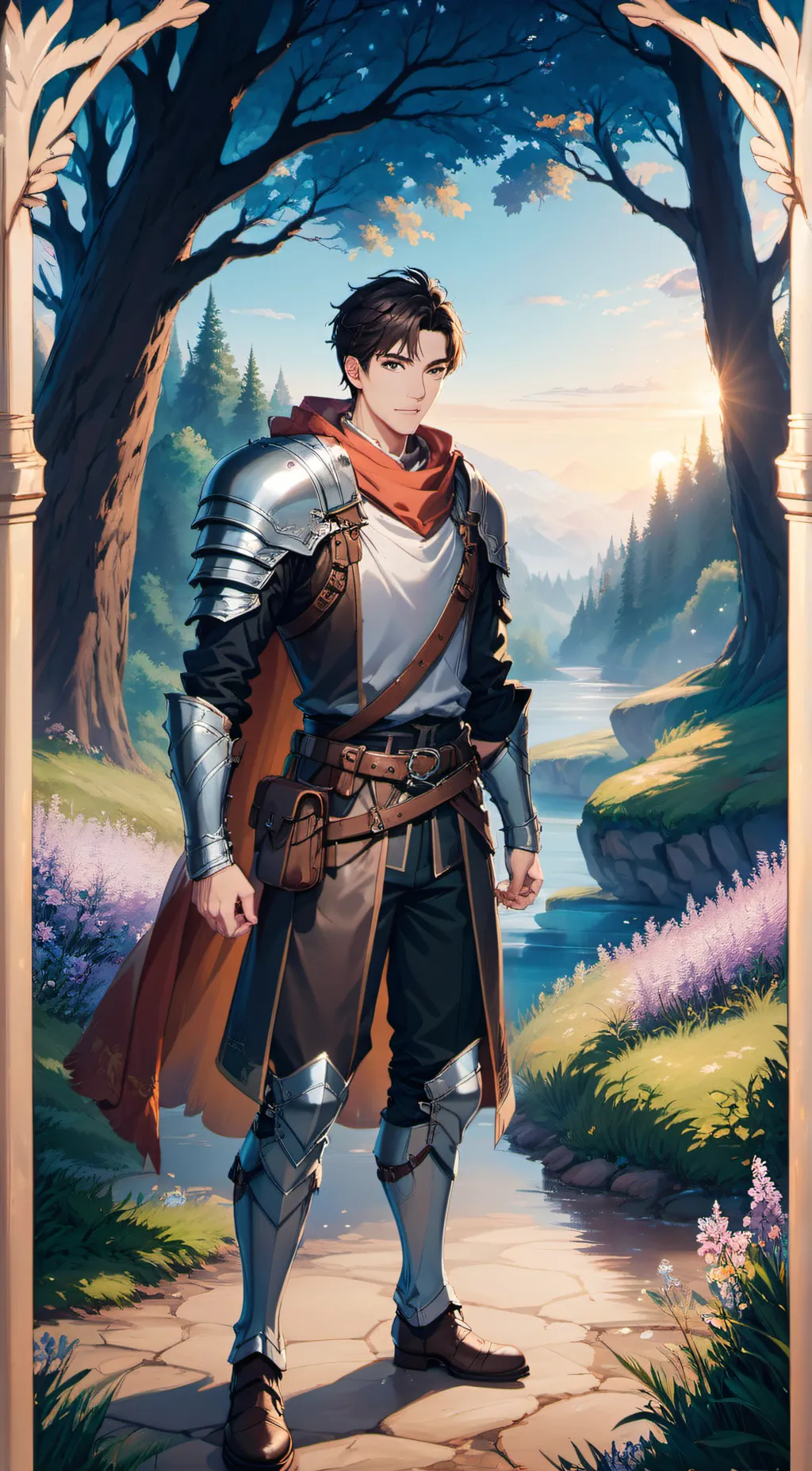 ai character: Charlie background