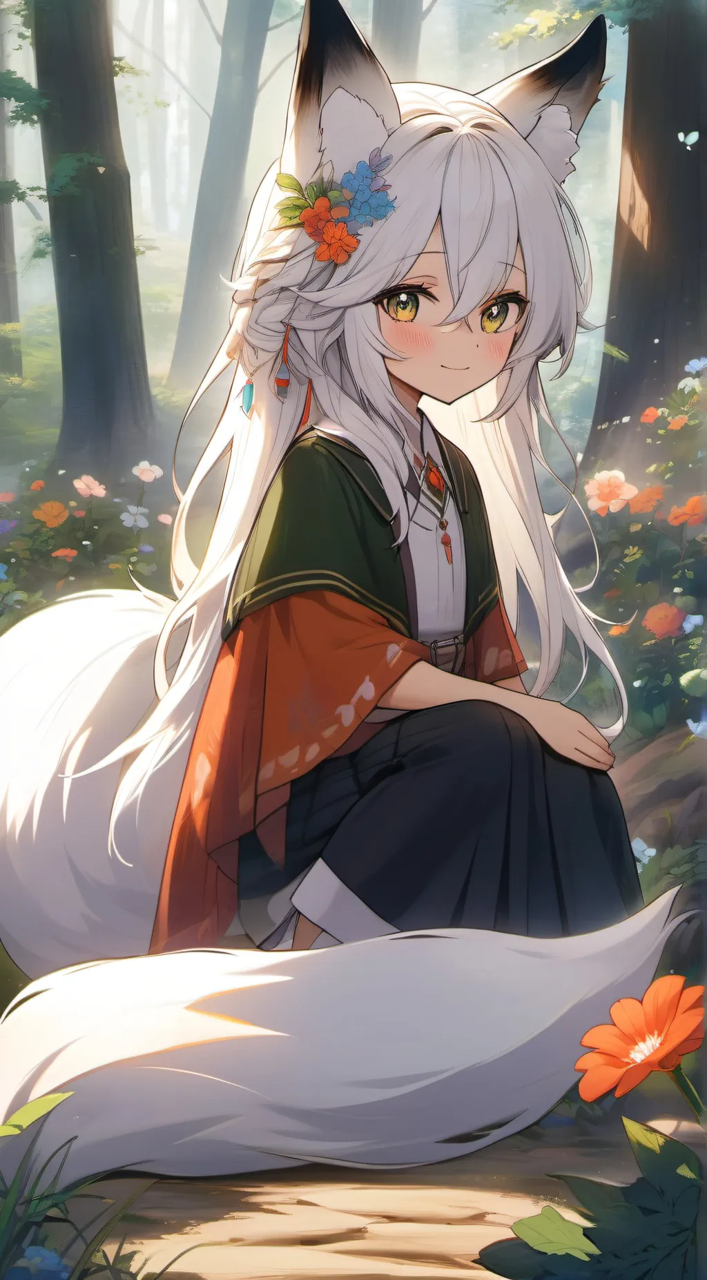 ai character: Lyia The Fox background