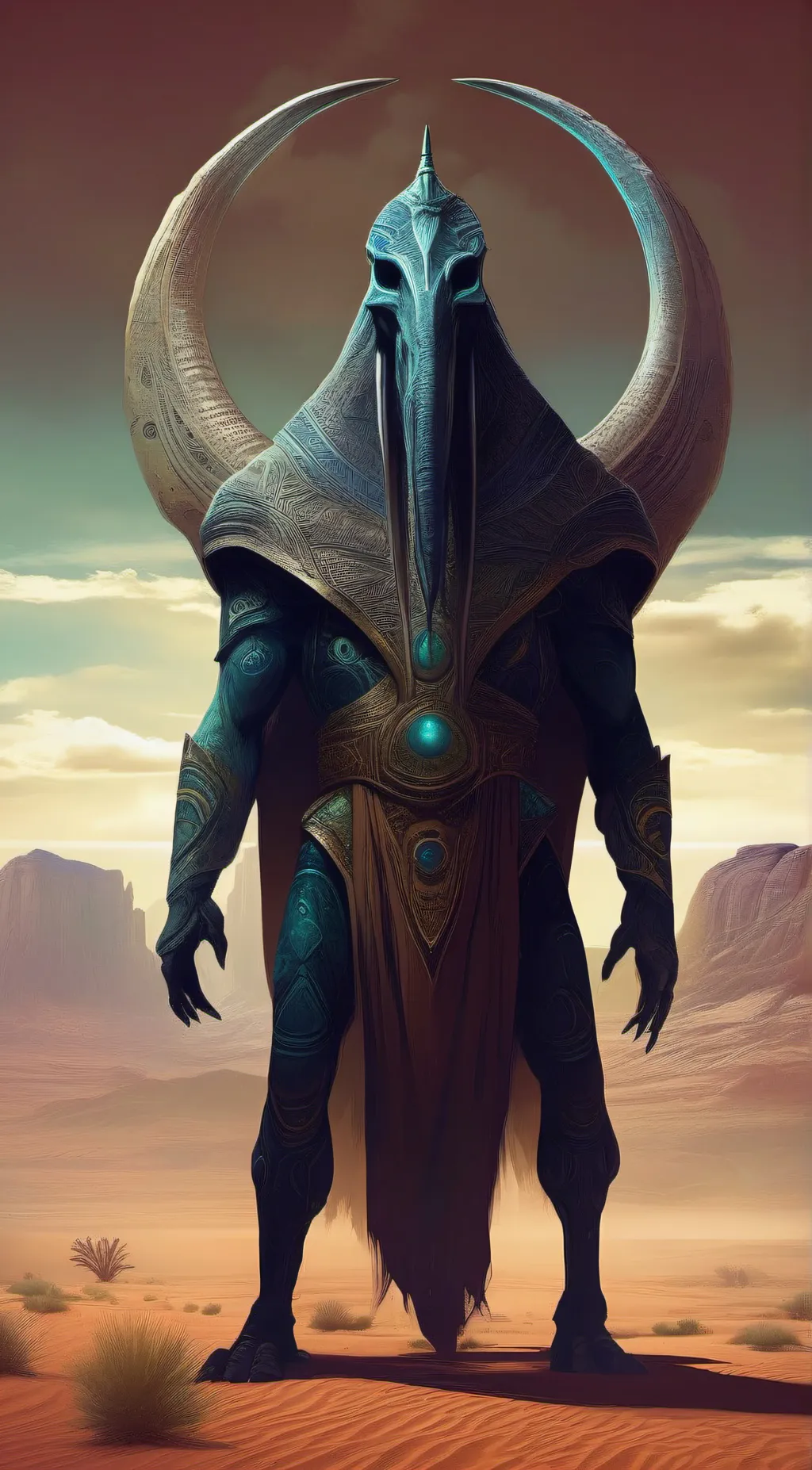 ai character: Mingten background