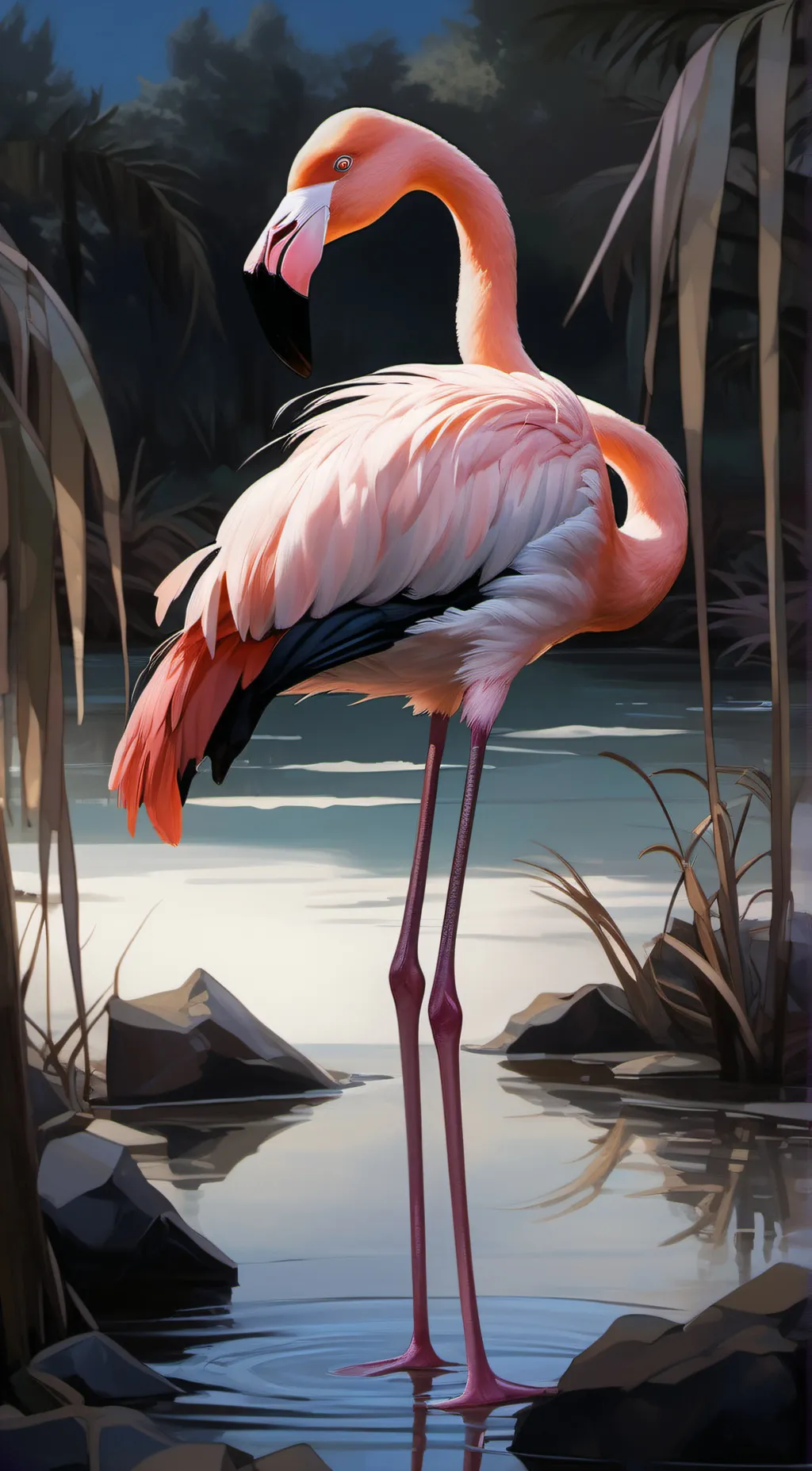 ai character: Johnson  background