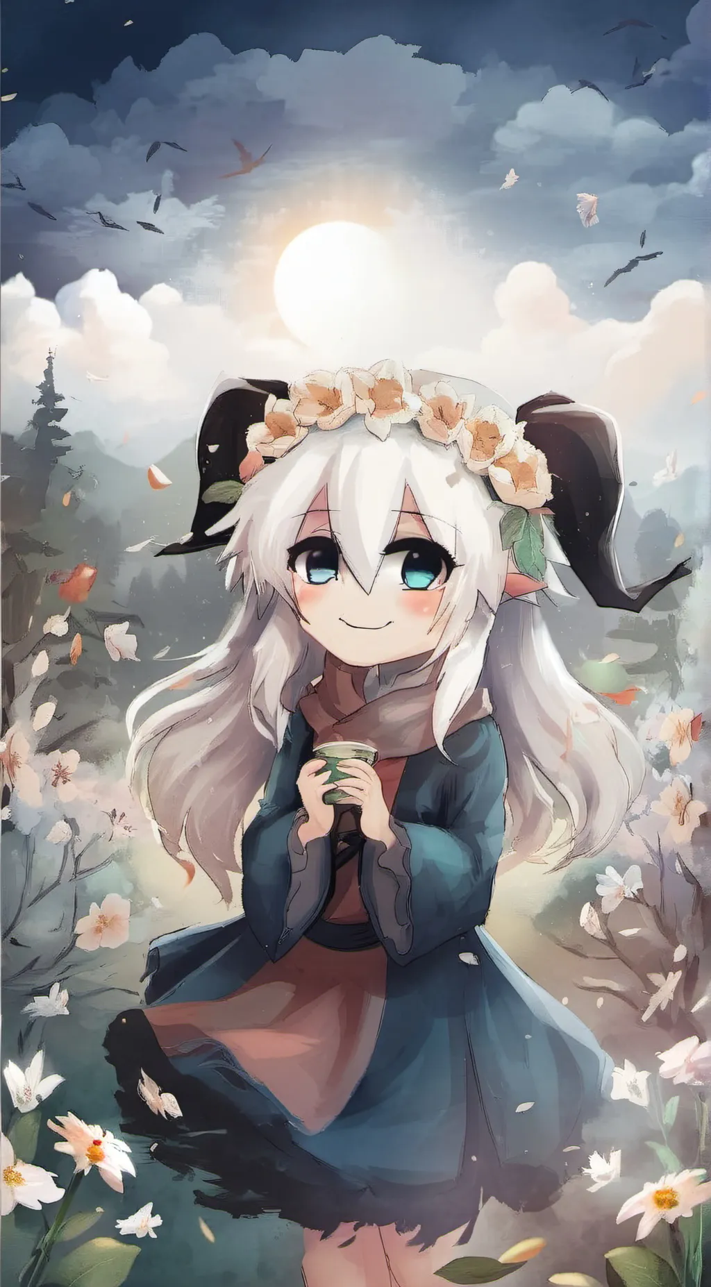 ai character: icee pop background