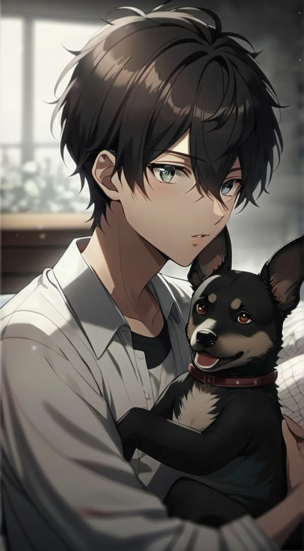 ai character: Isaac  background