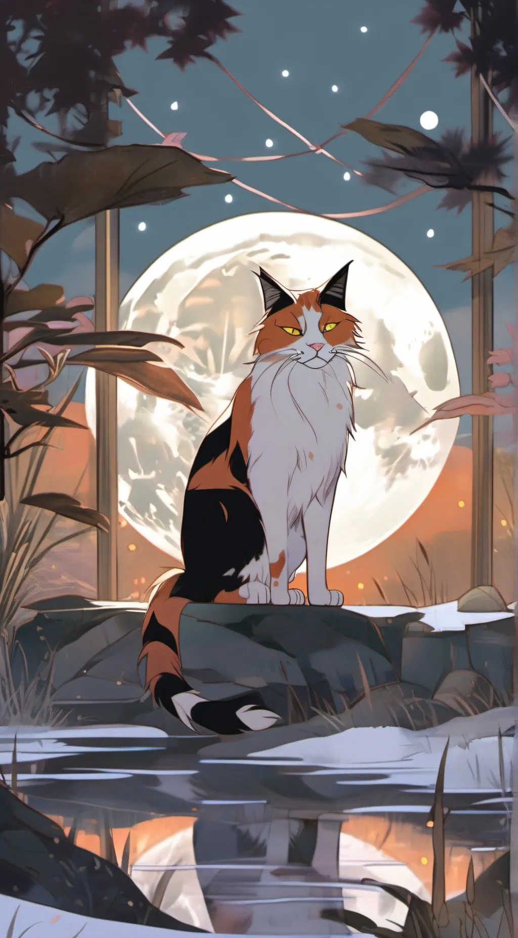 ai character: maple background