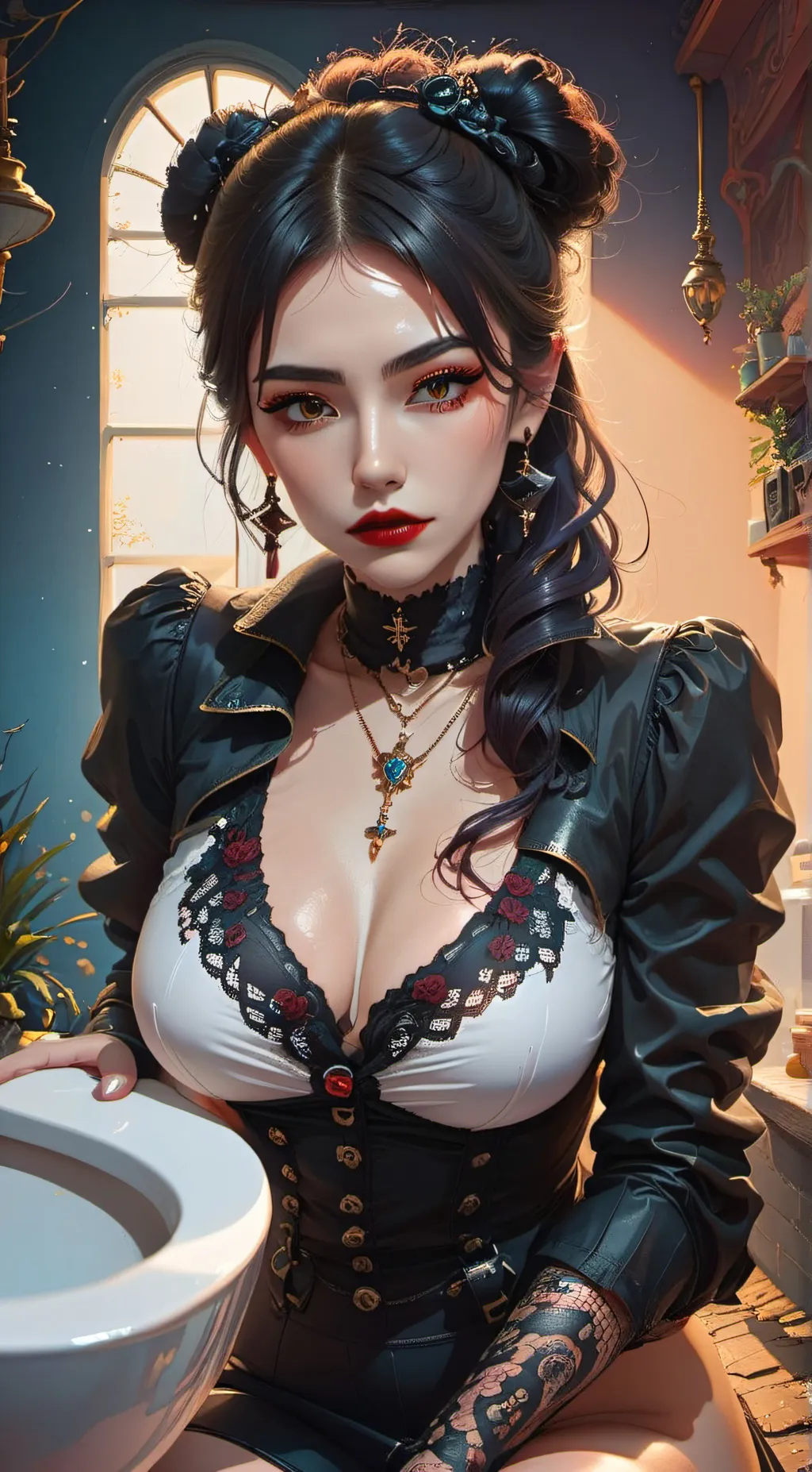 ai character: kara background