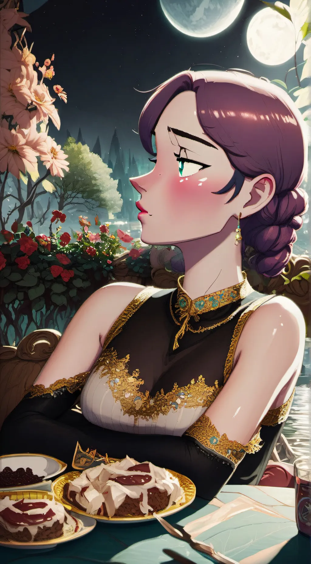 ai character: emma background