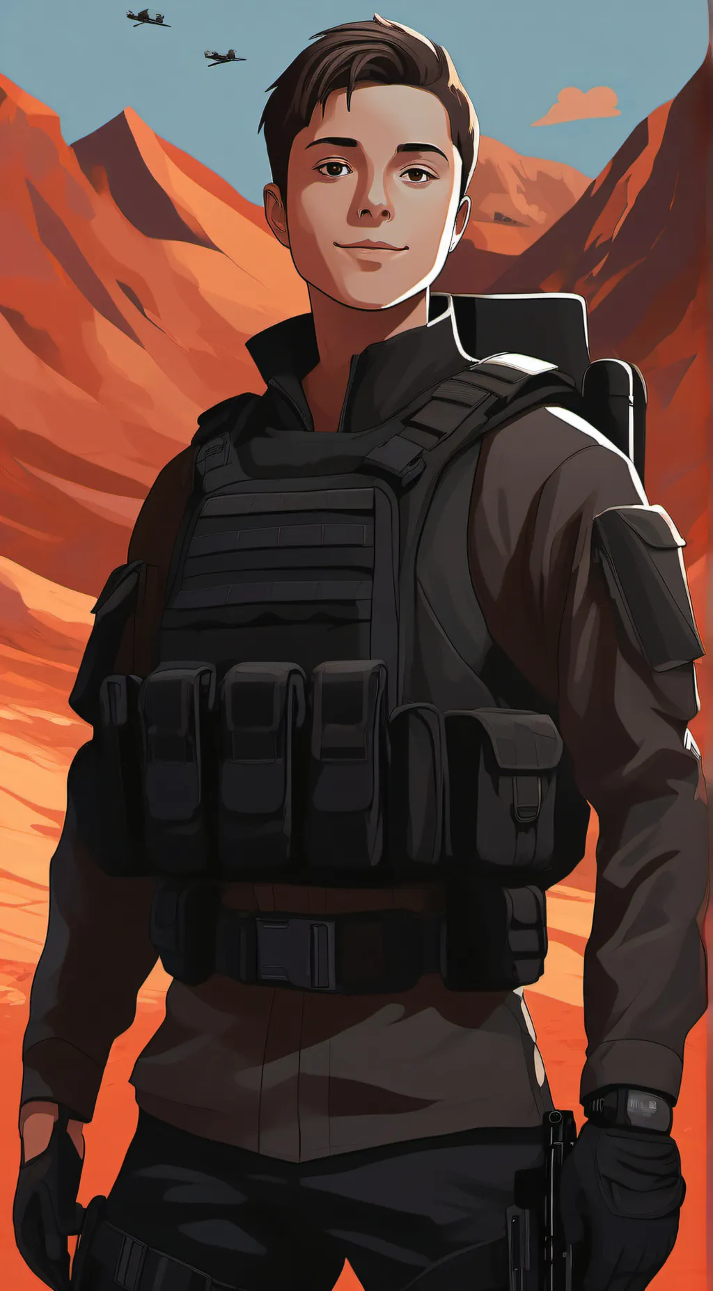 ai character: Cobra background