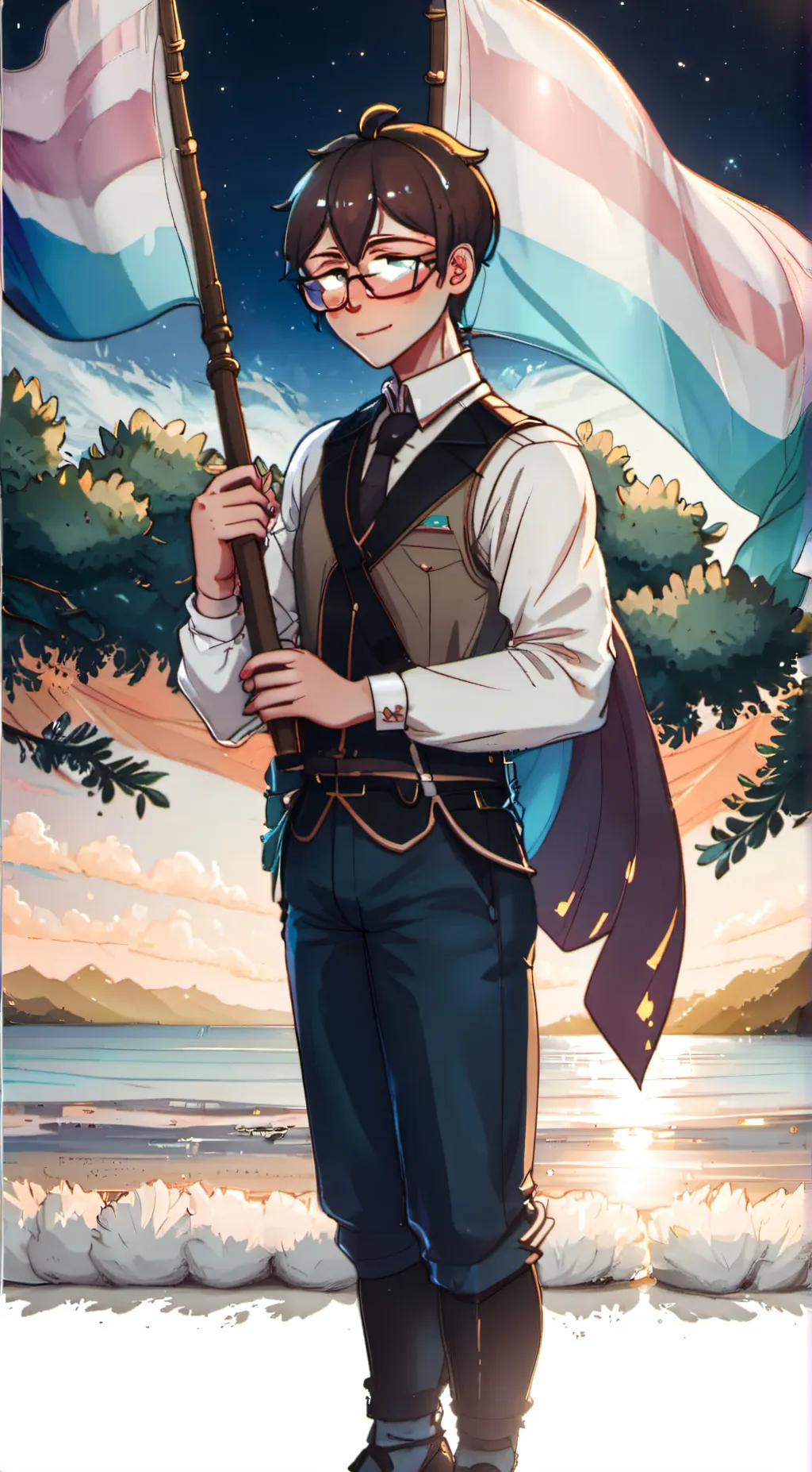 ai character: gumball ( my OC ) background