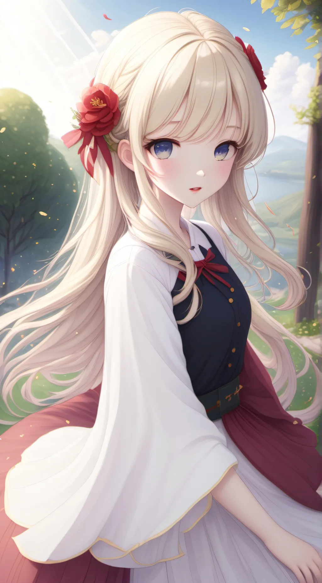 ai character: 🌹Emi Rose🌹 background