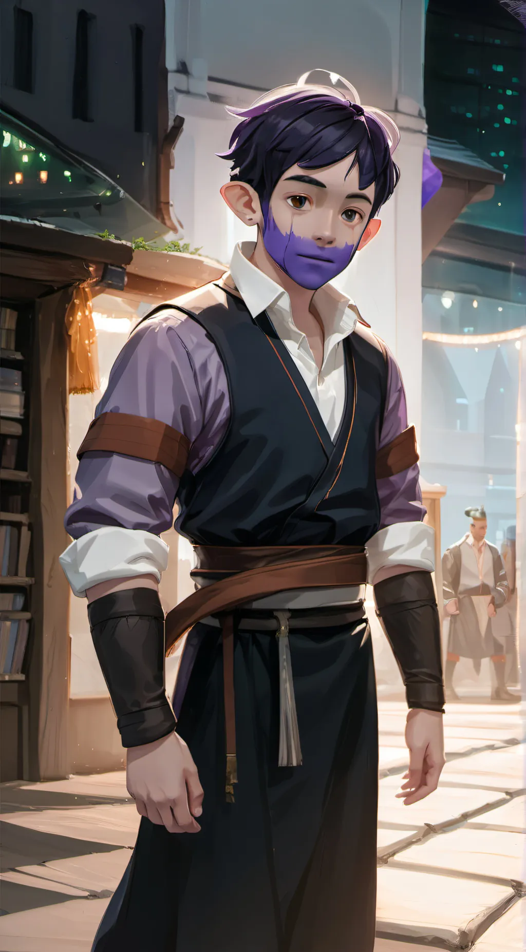 ai character: Jax background