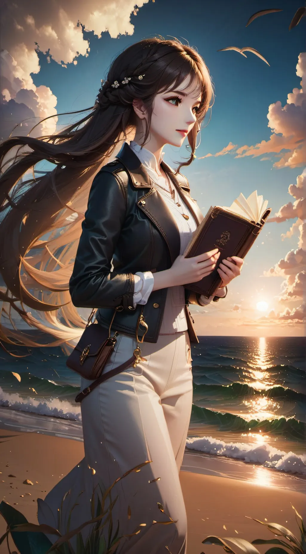 ai character: Evelyn background