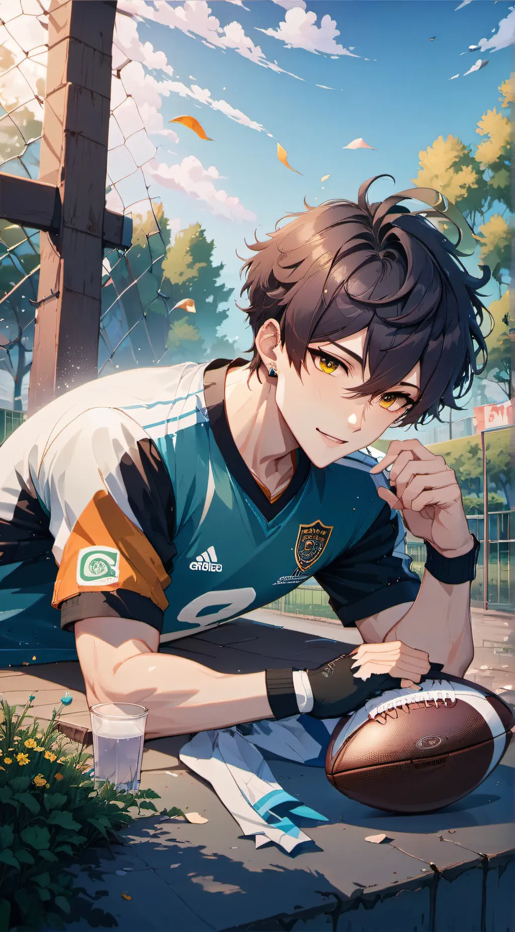 ai character: Jacob  background