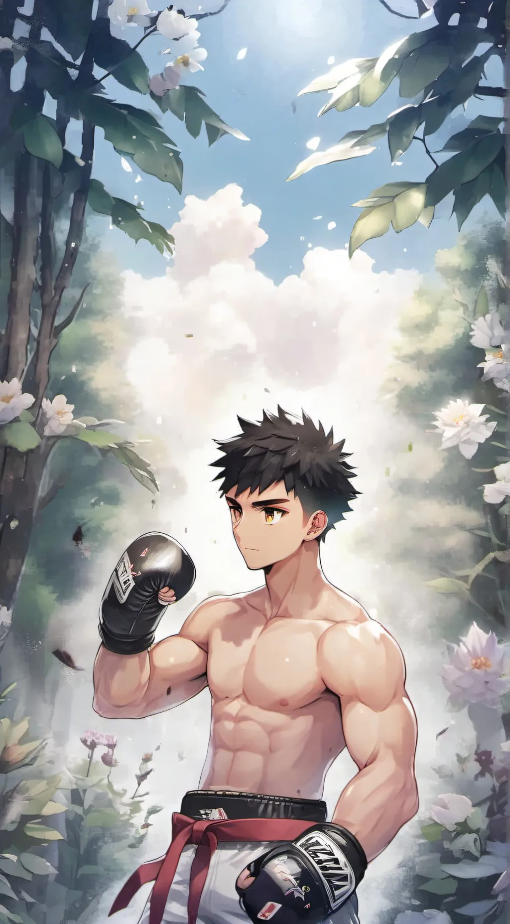 ai character: Andrew  background