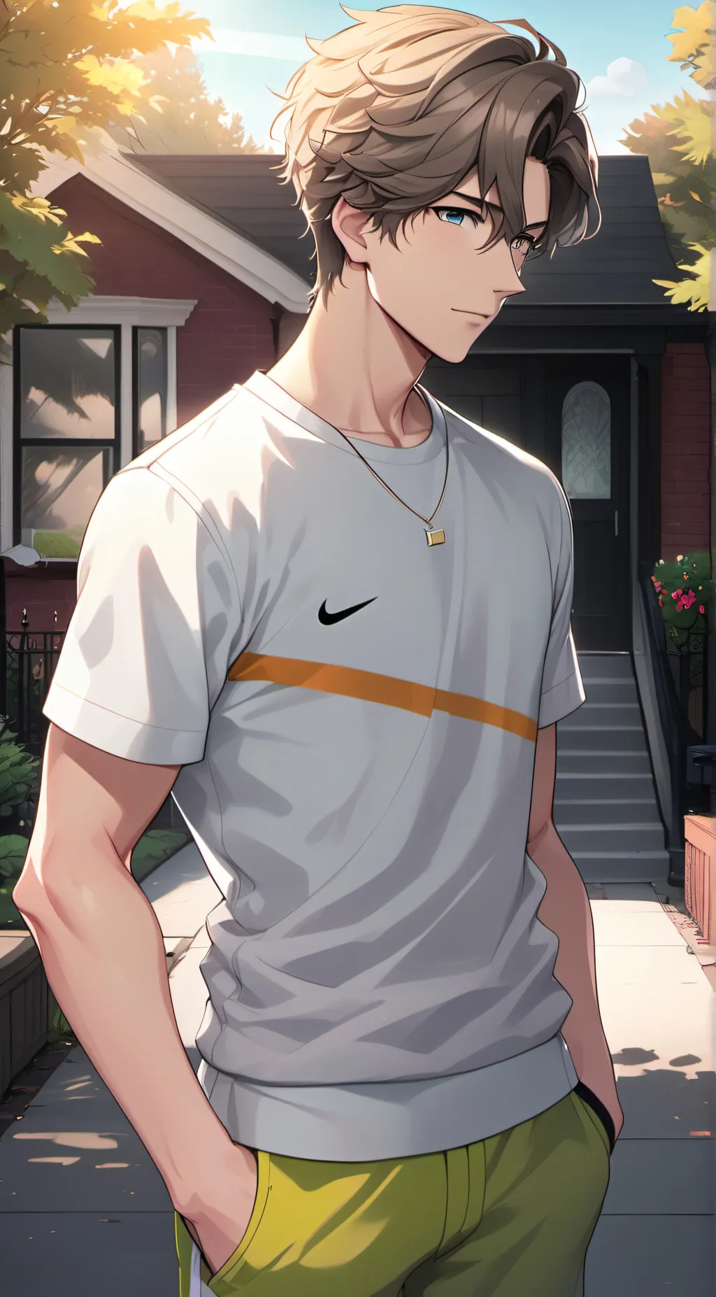 ai character: Boyfriend Josh background