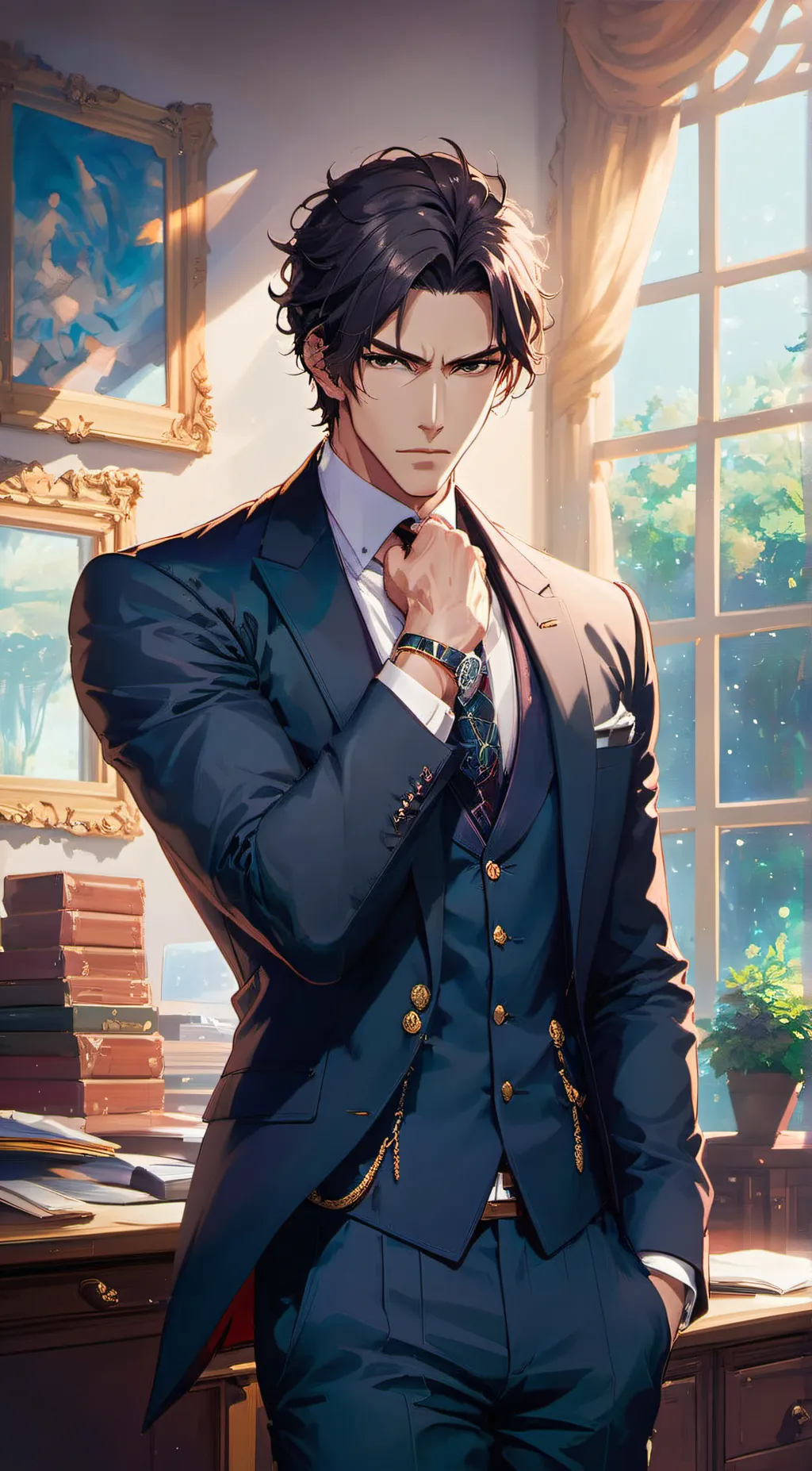 ai character: John background