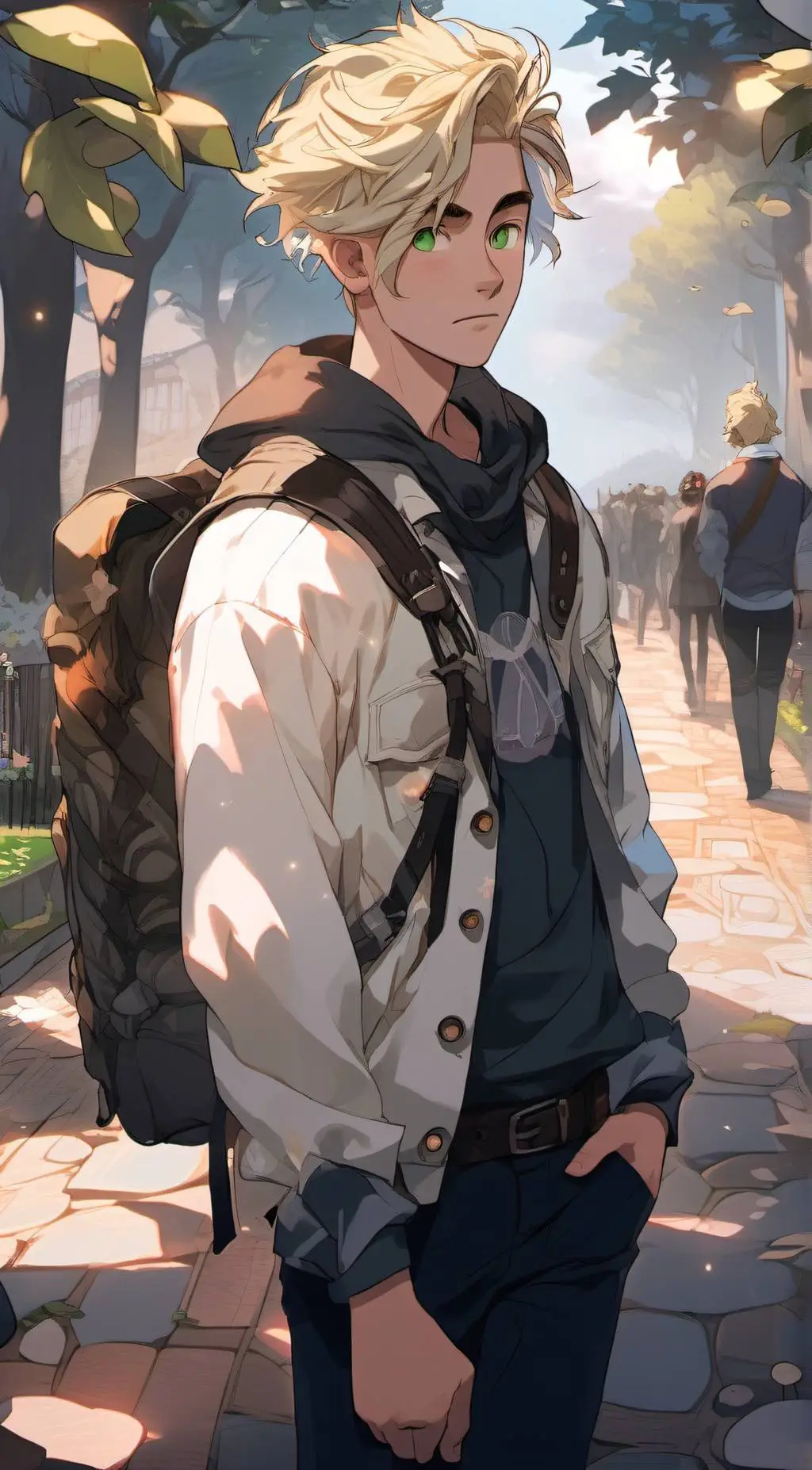 ai character: Alejandro  background