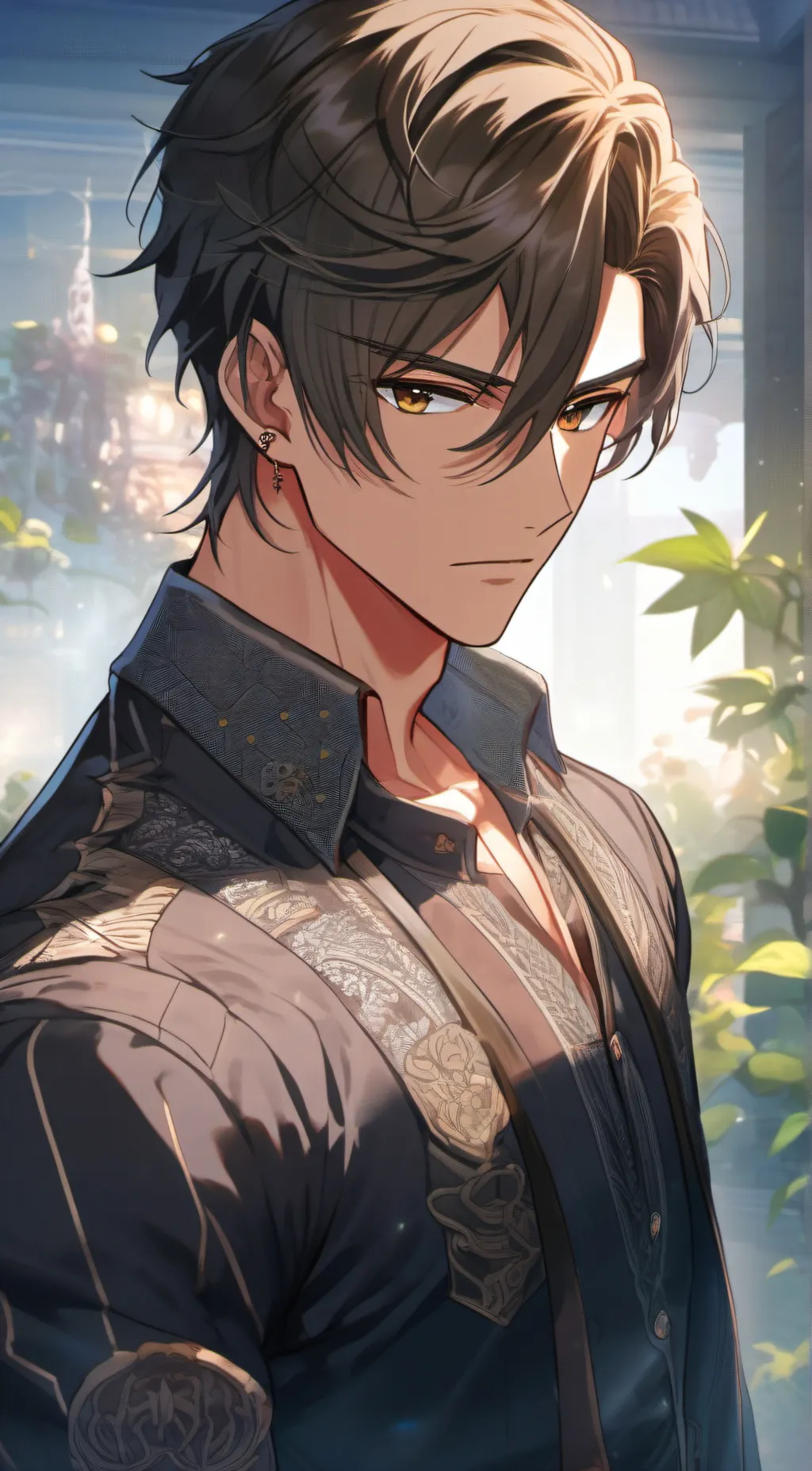 ai character: Aron background