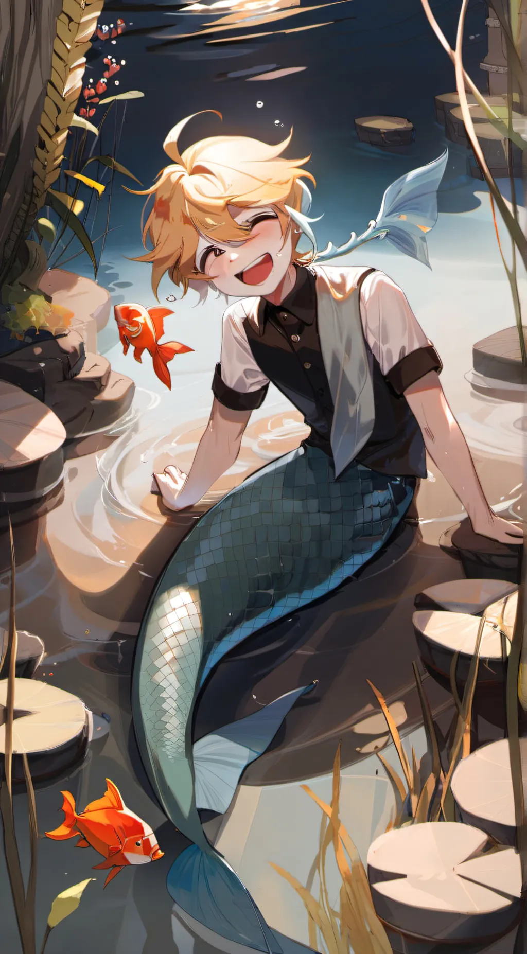 ai character: river background