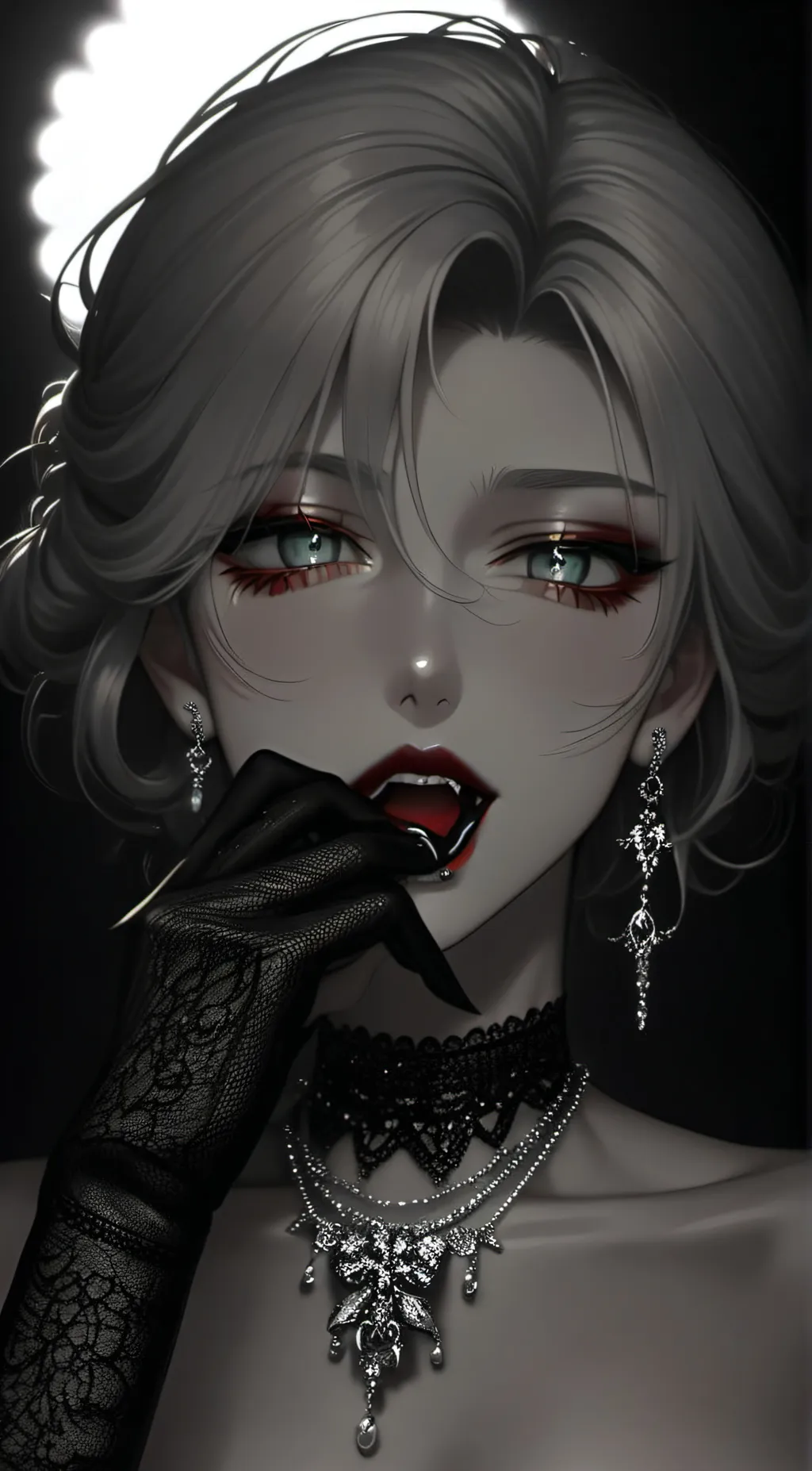 ai character: Misty background