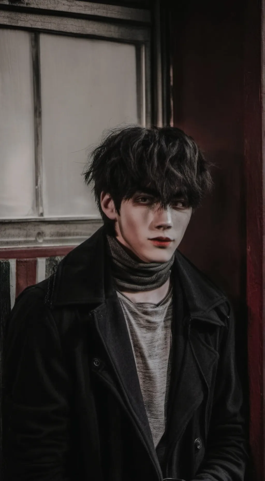 ai character: Zachie  background