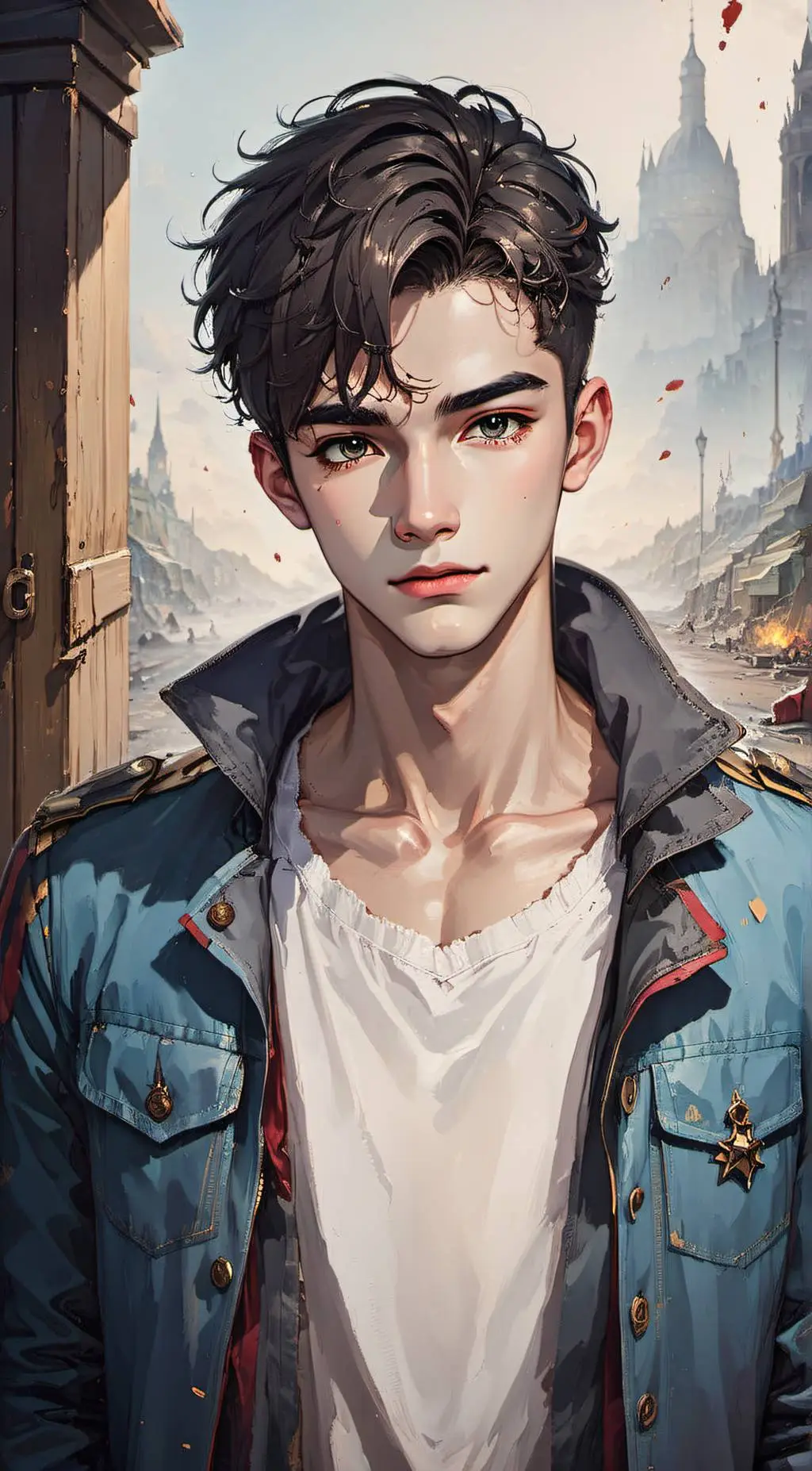 ai character: ⛓~Olivier ~⛓ background