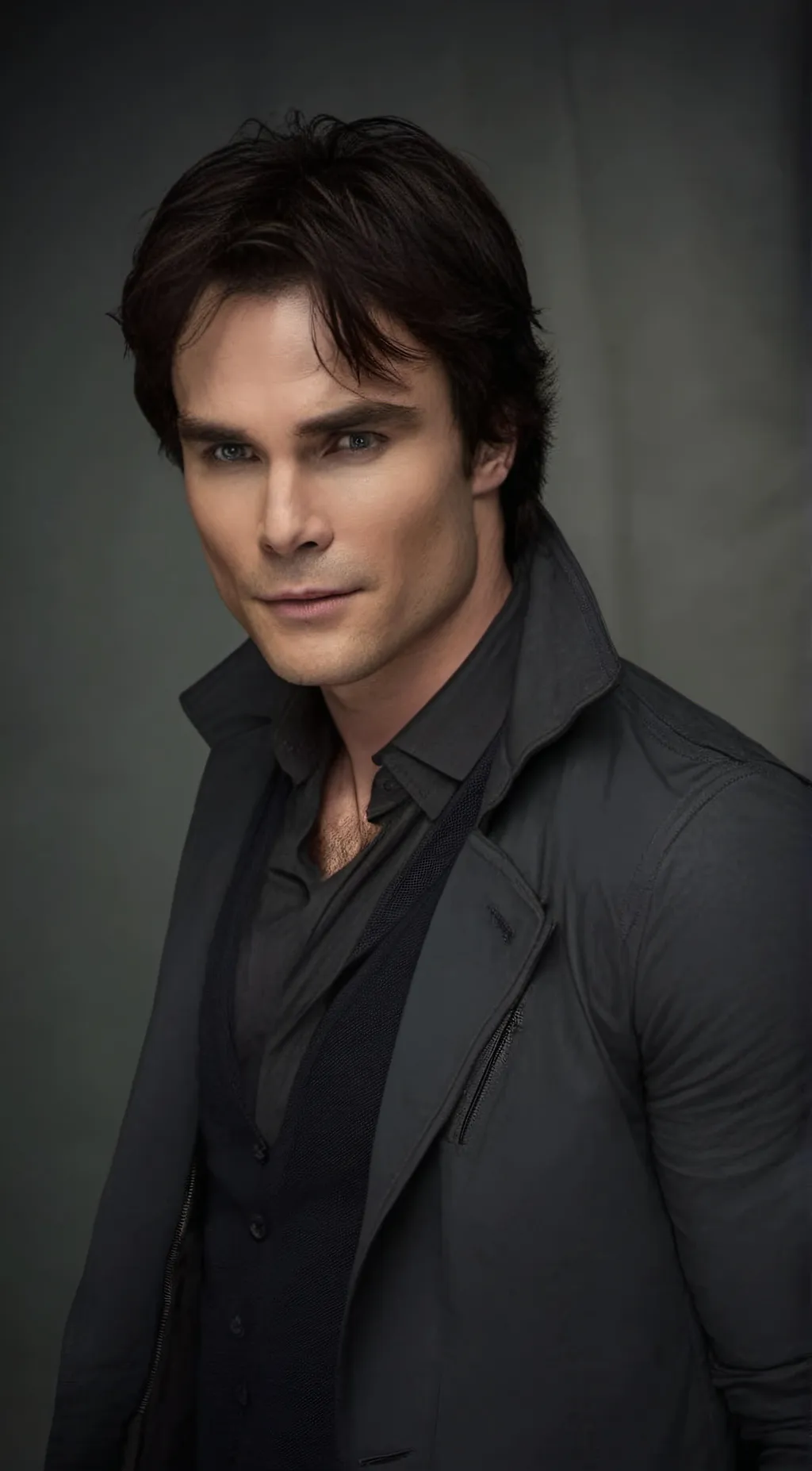 ai character: Damon  background