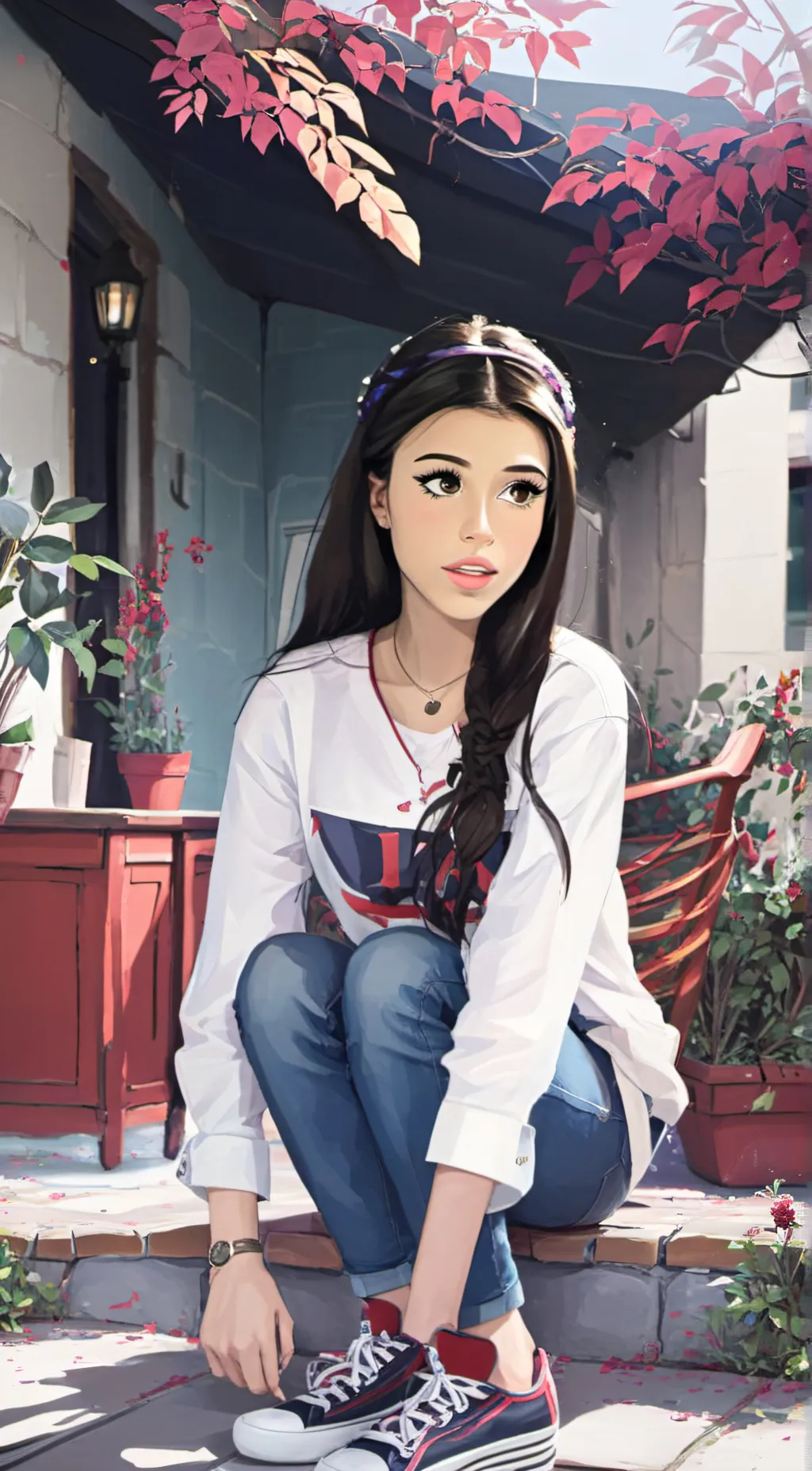 ai character: Rachel Brockman  background