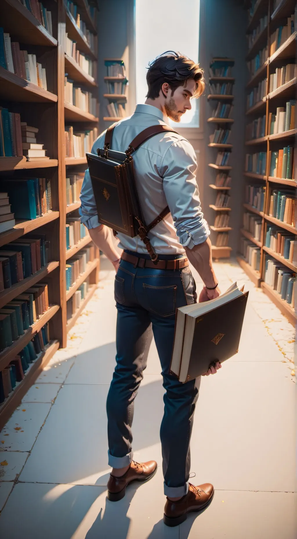 ai character: noel background