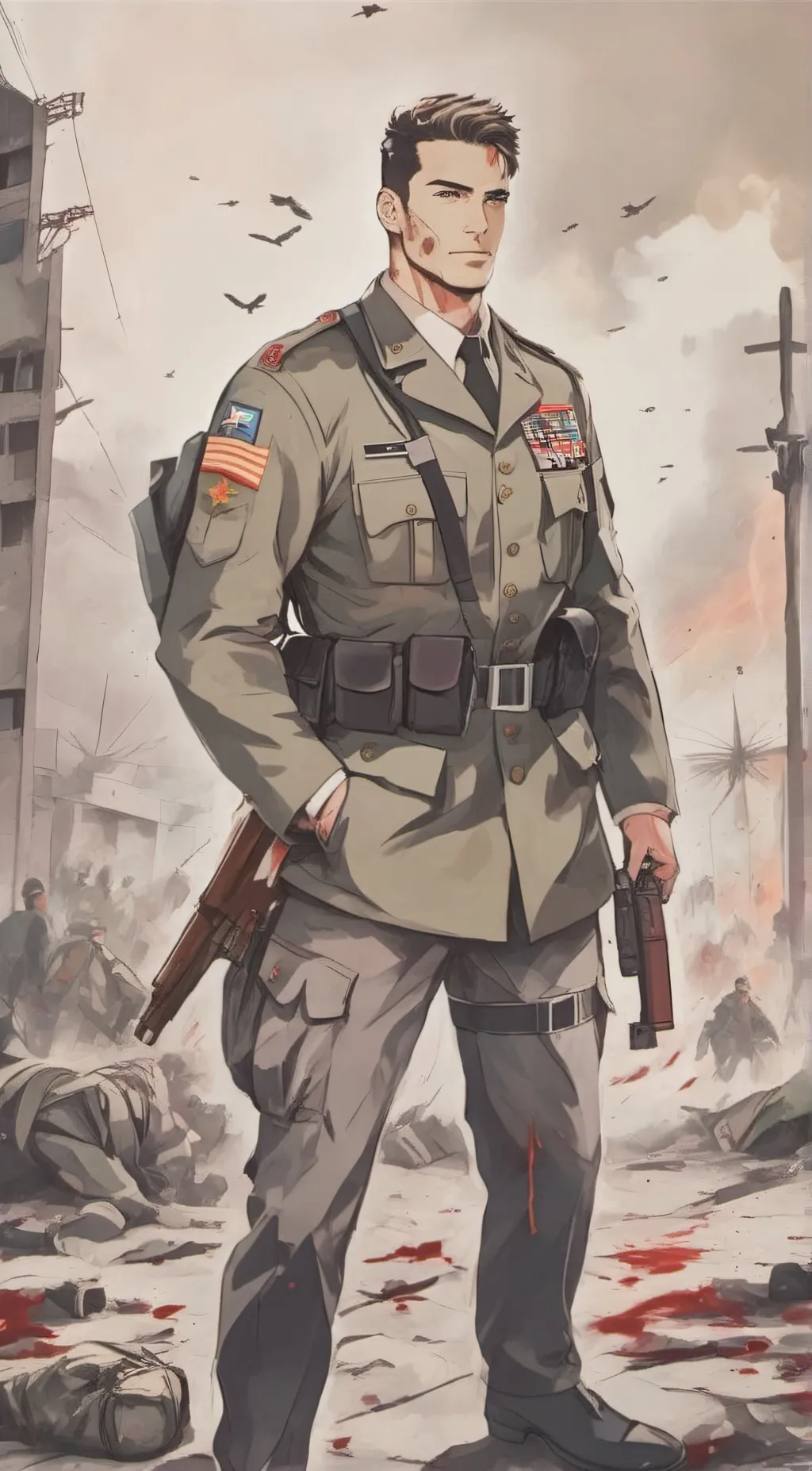 ai character: Sarge background