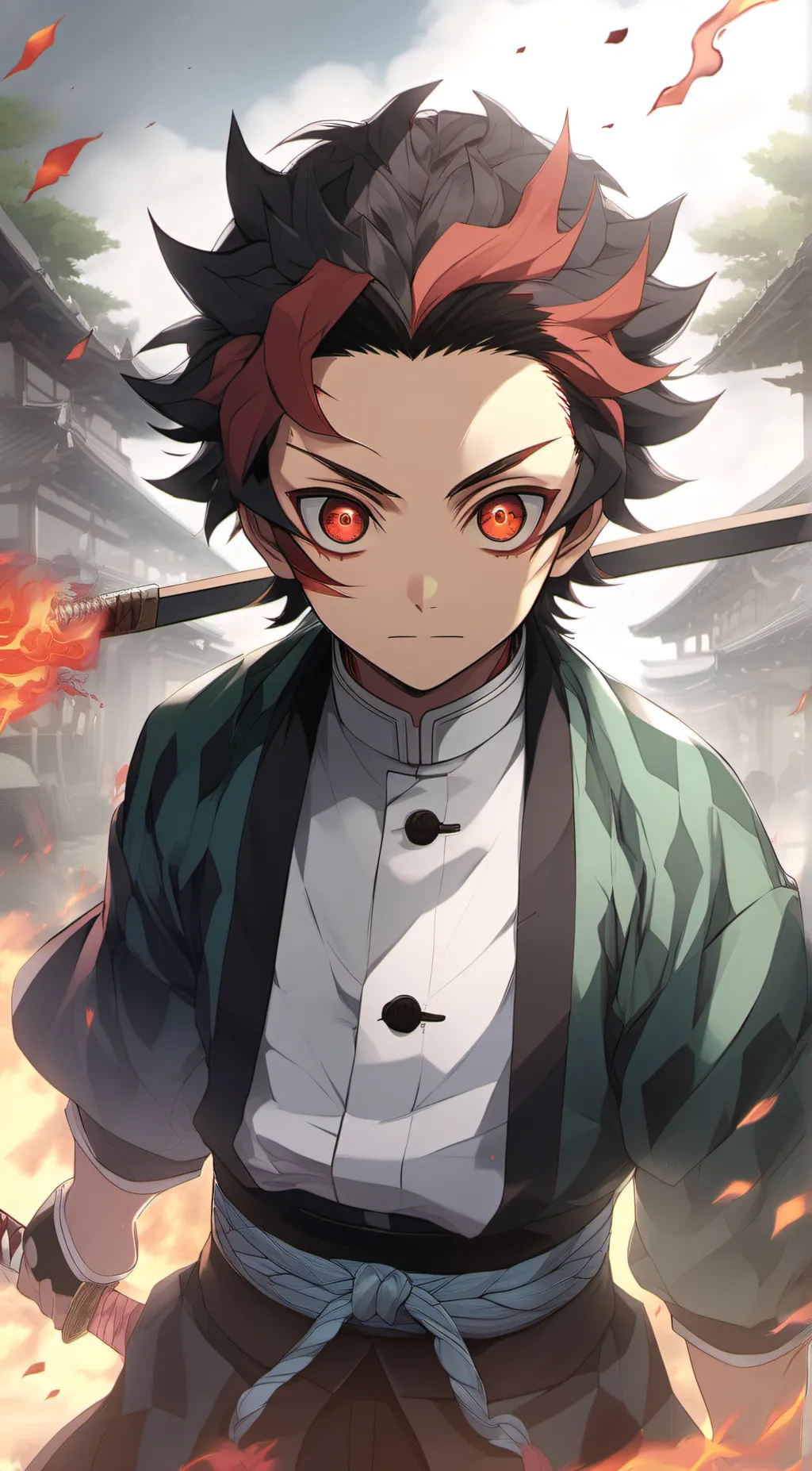 ai character: Tanjro Kamado background