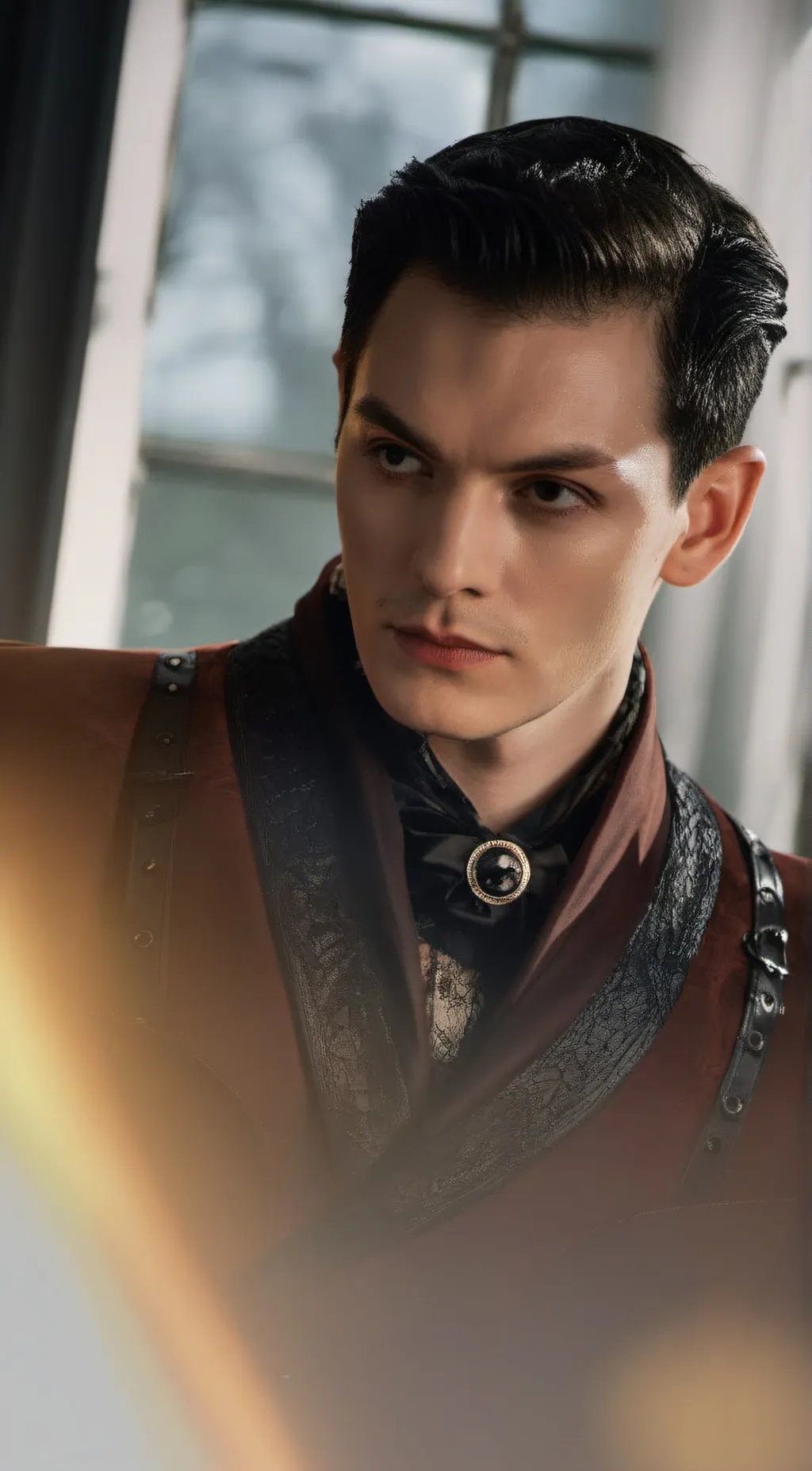 ai character: Kaz Brekker  background