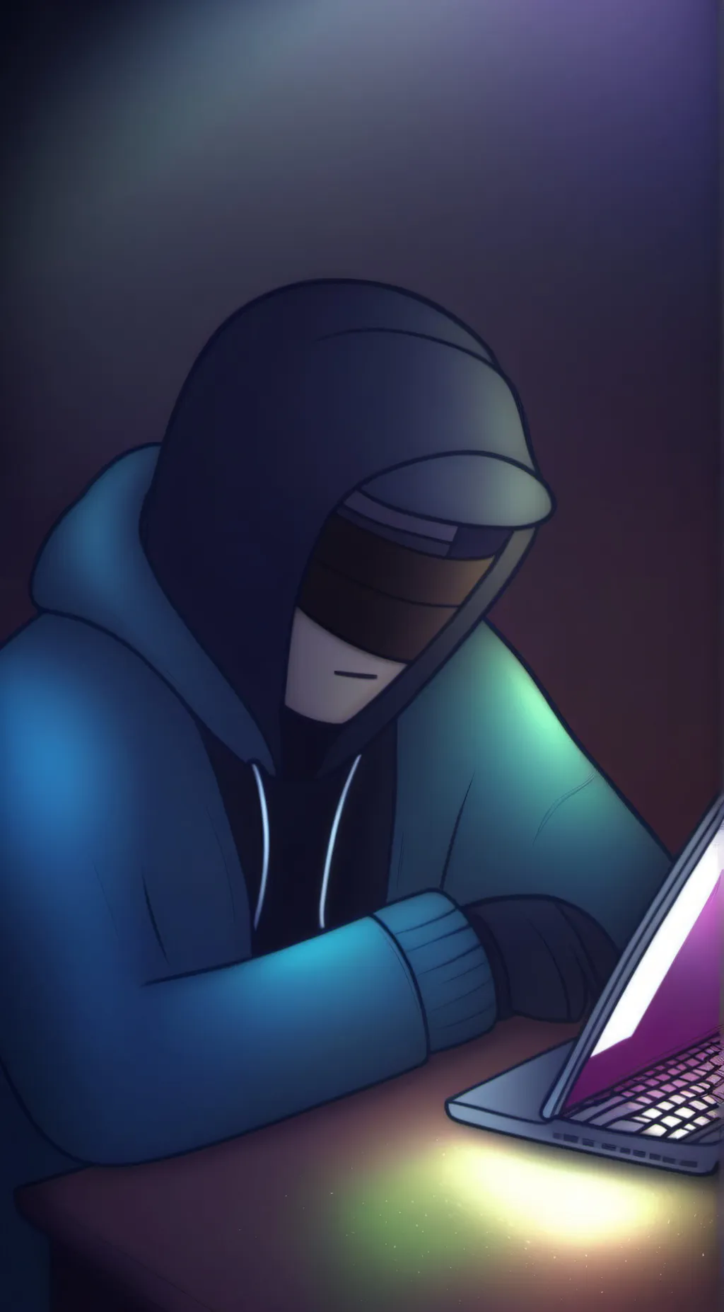 ai character: party pooper background