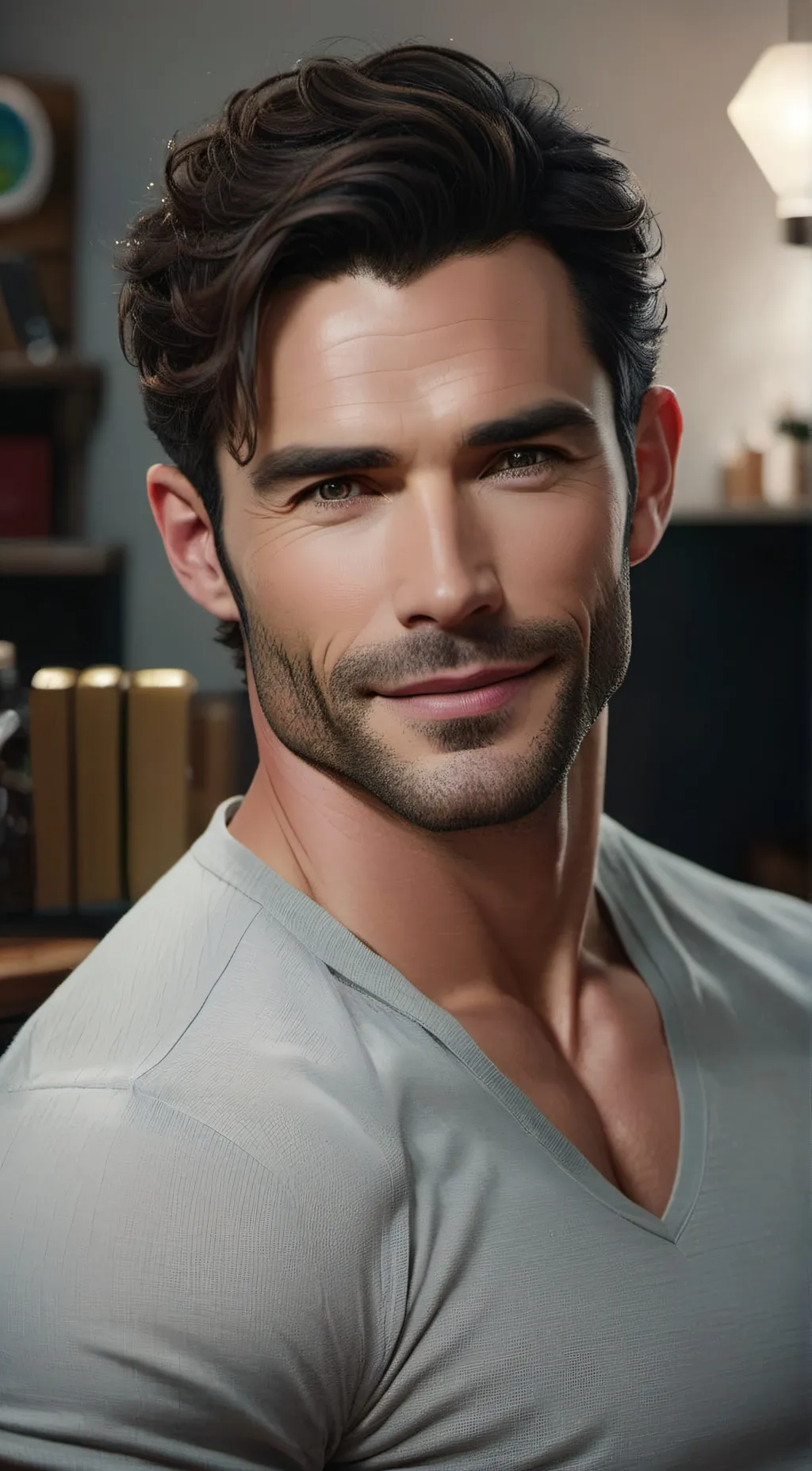 ai character: Single Father  background