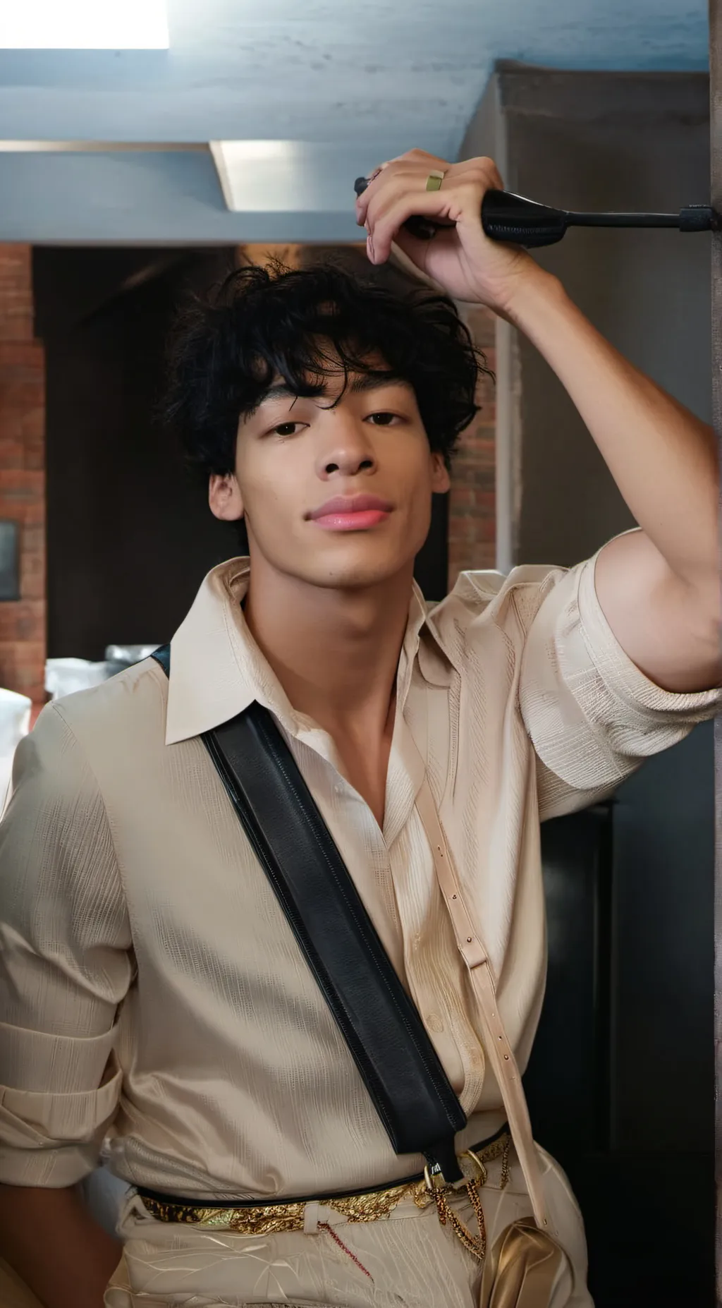 ai character: Santiago background