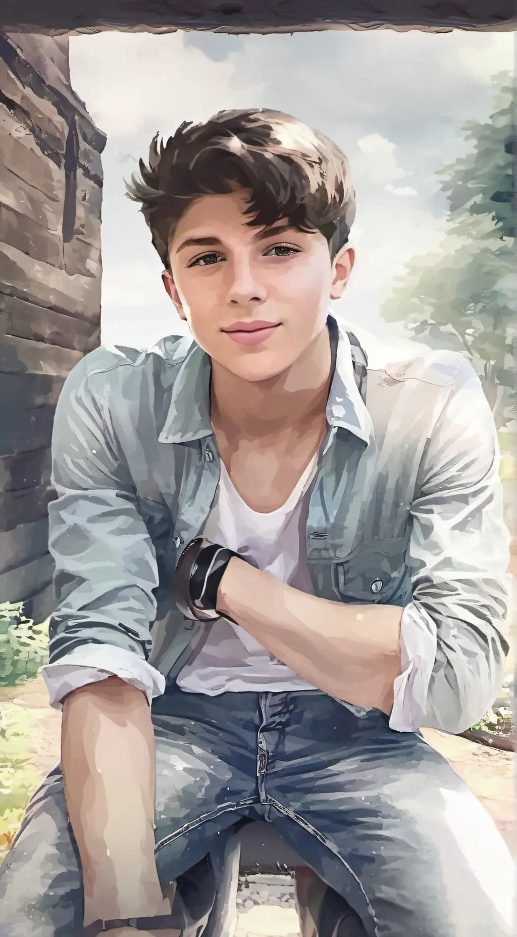 ai character: jake background