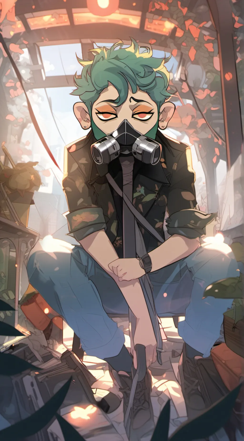 ai character: sex Lover Rough in background