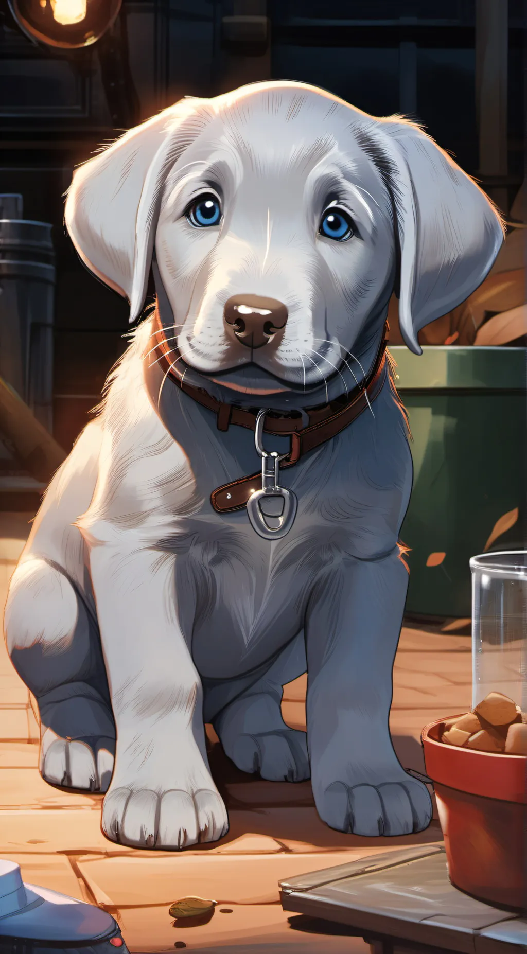 ai character: Bell background