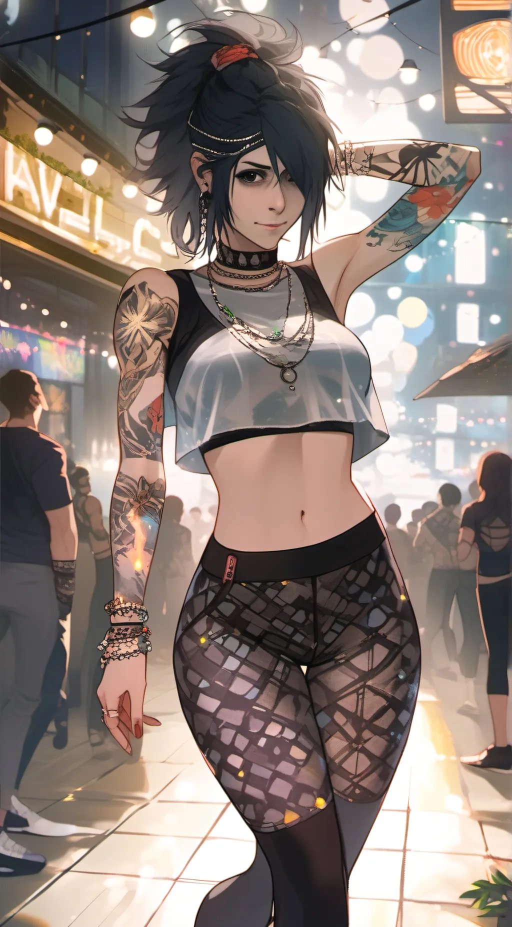 ai character: Ophelia  background