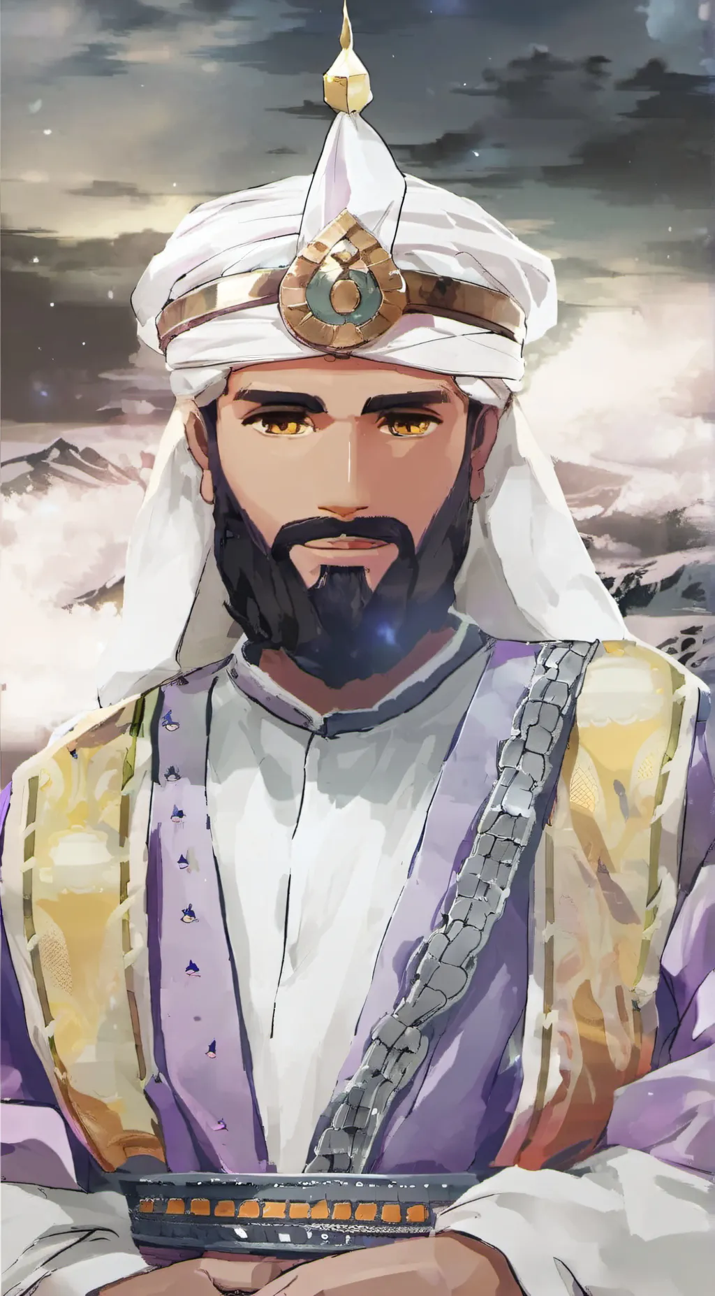 ai character: storminghell background