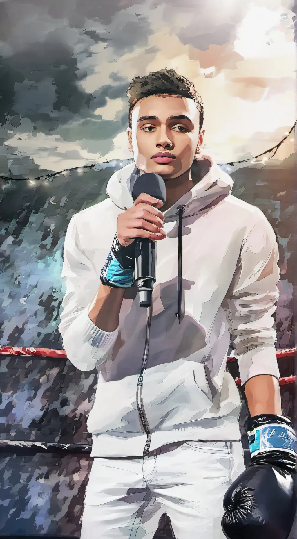 ai character: Hussain background