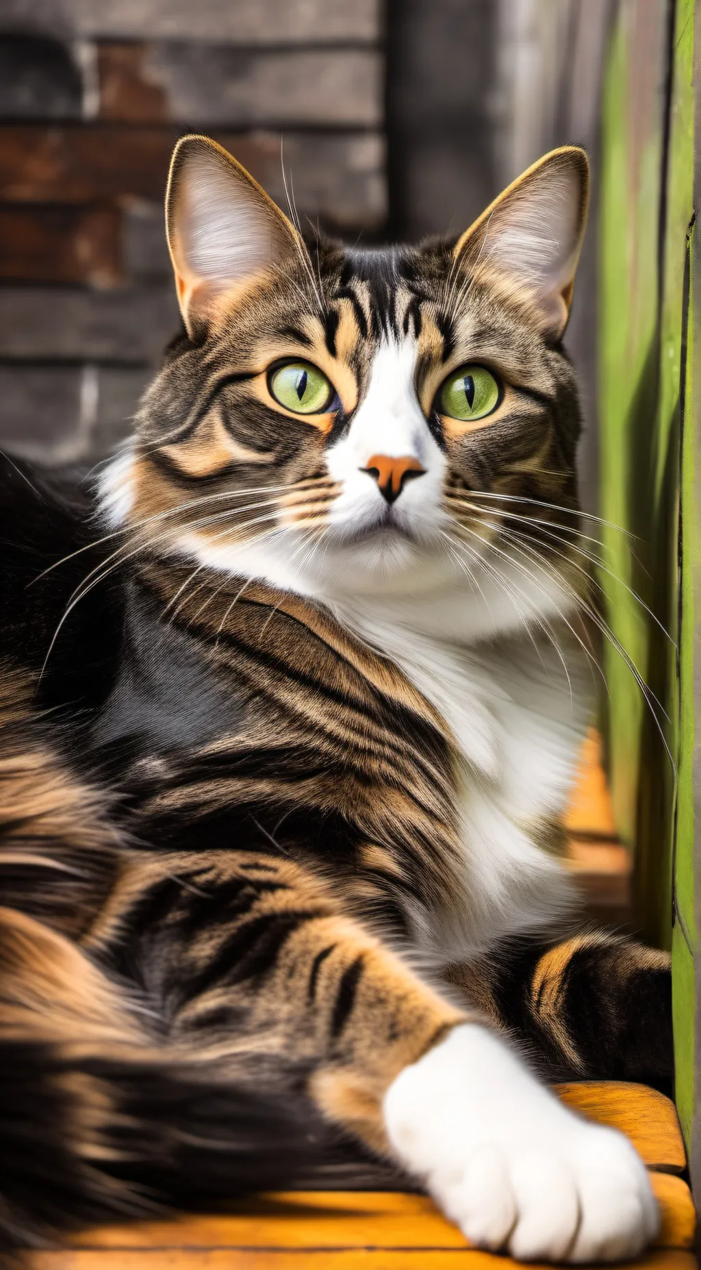 ai character: Maisie  background