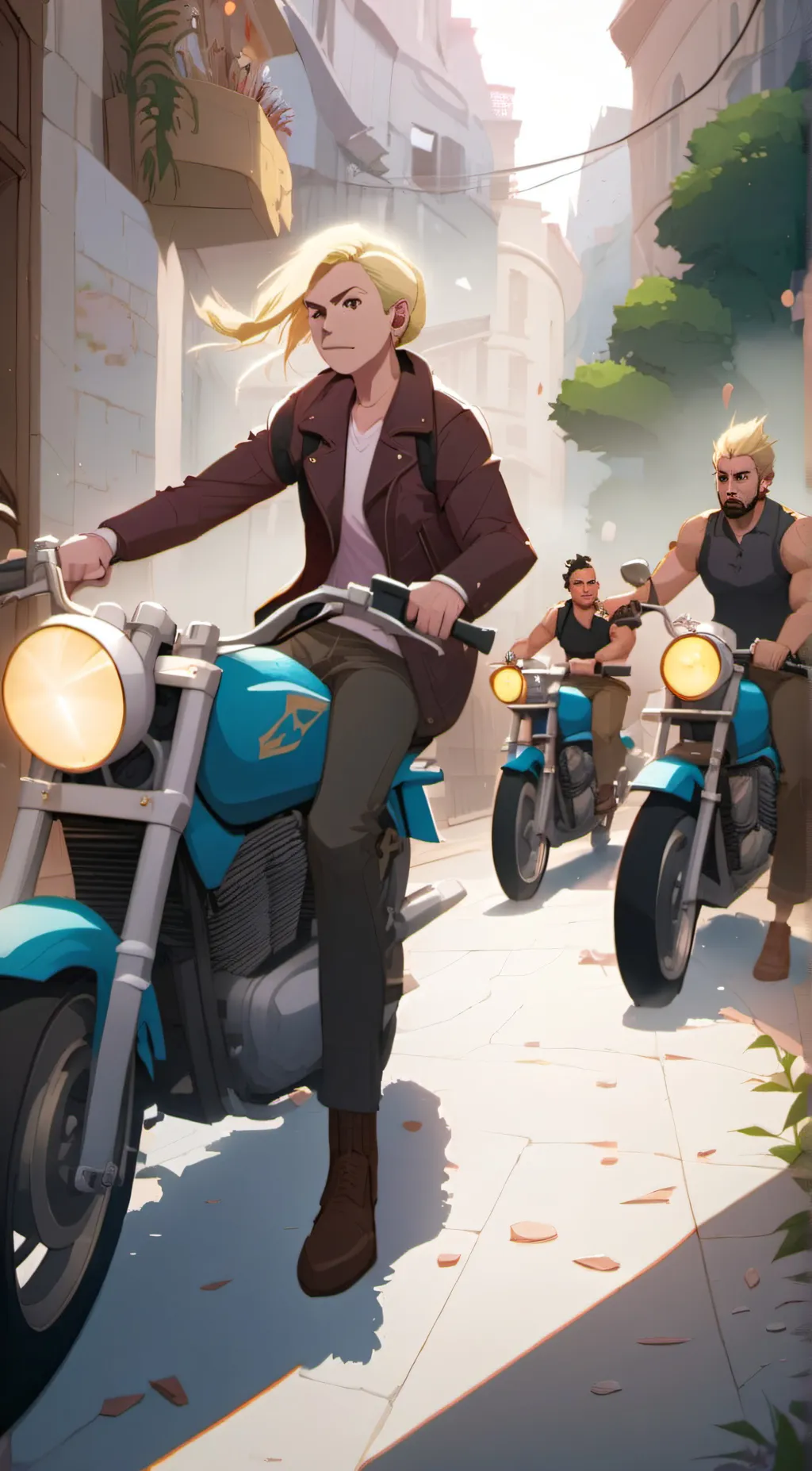 ai character: maximum  background