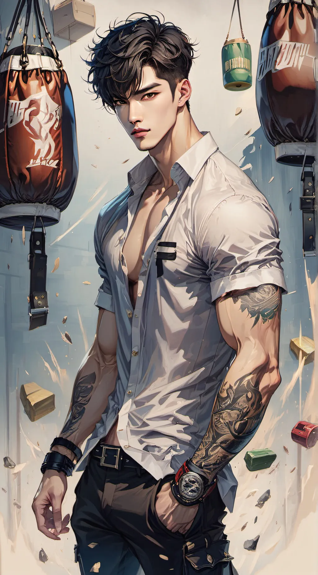 ai character: yuichiro background