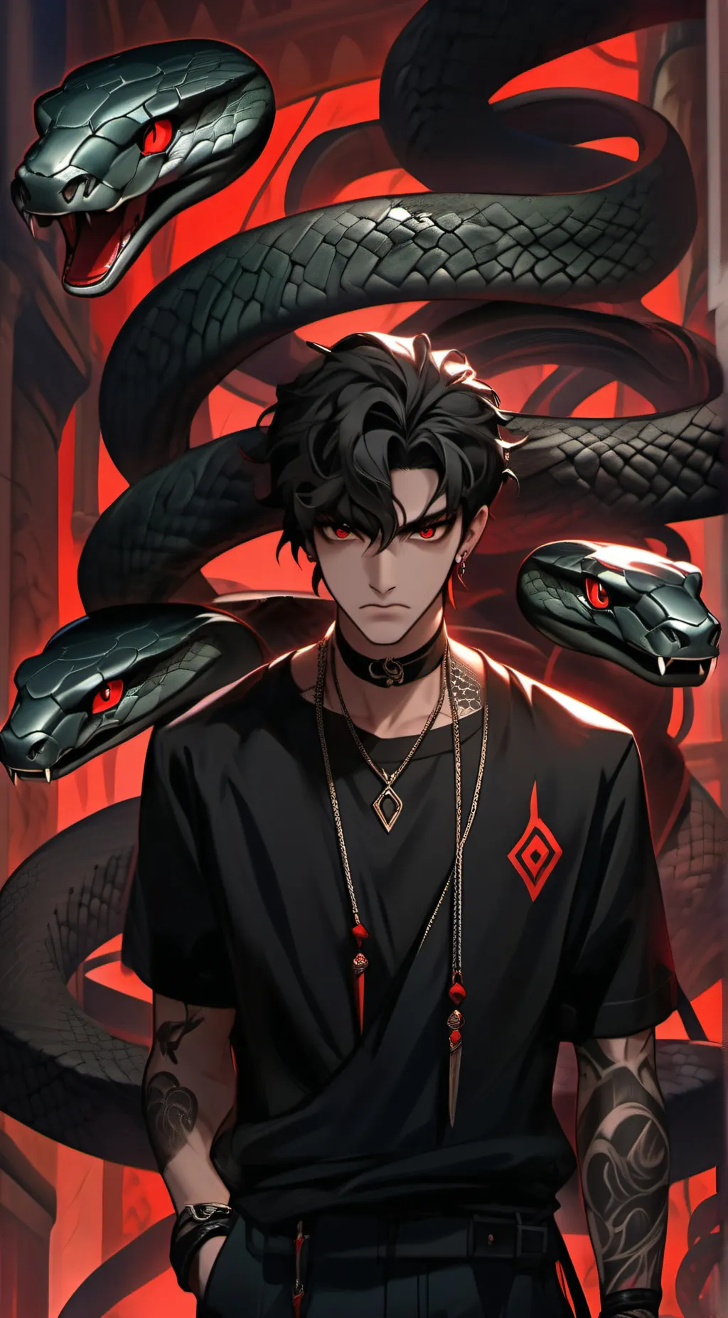 ai character: Andrew background