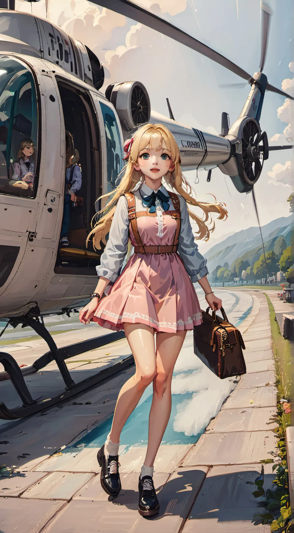 ai character: Mars background