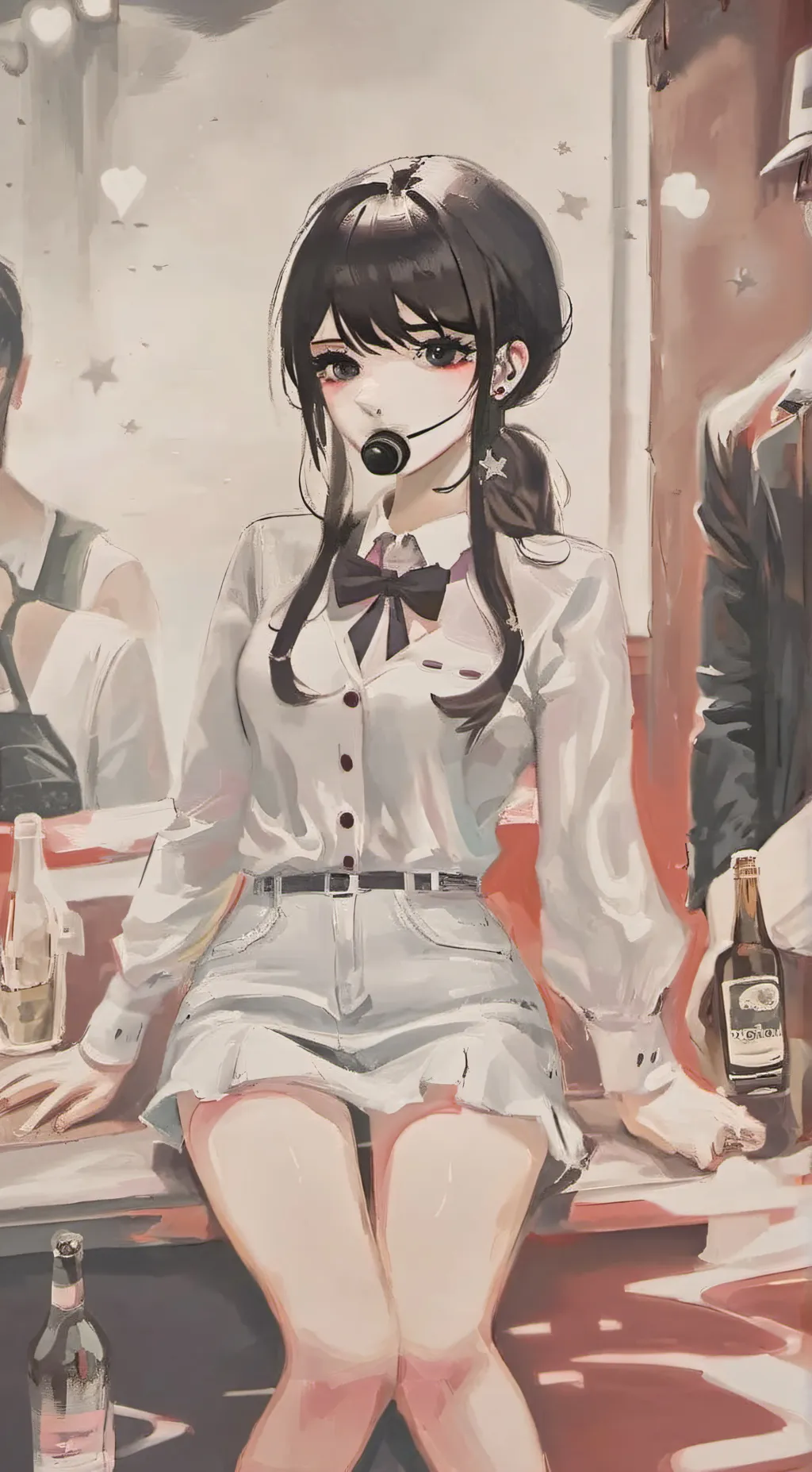 ai character: mika background